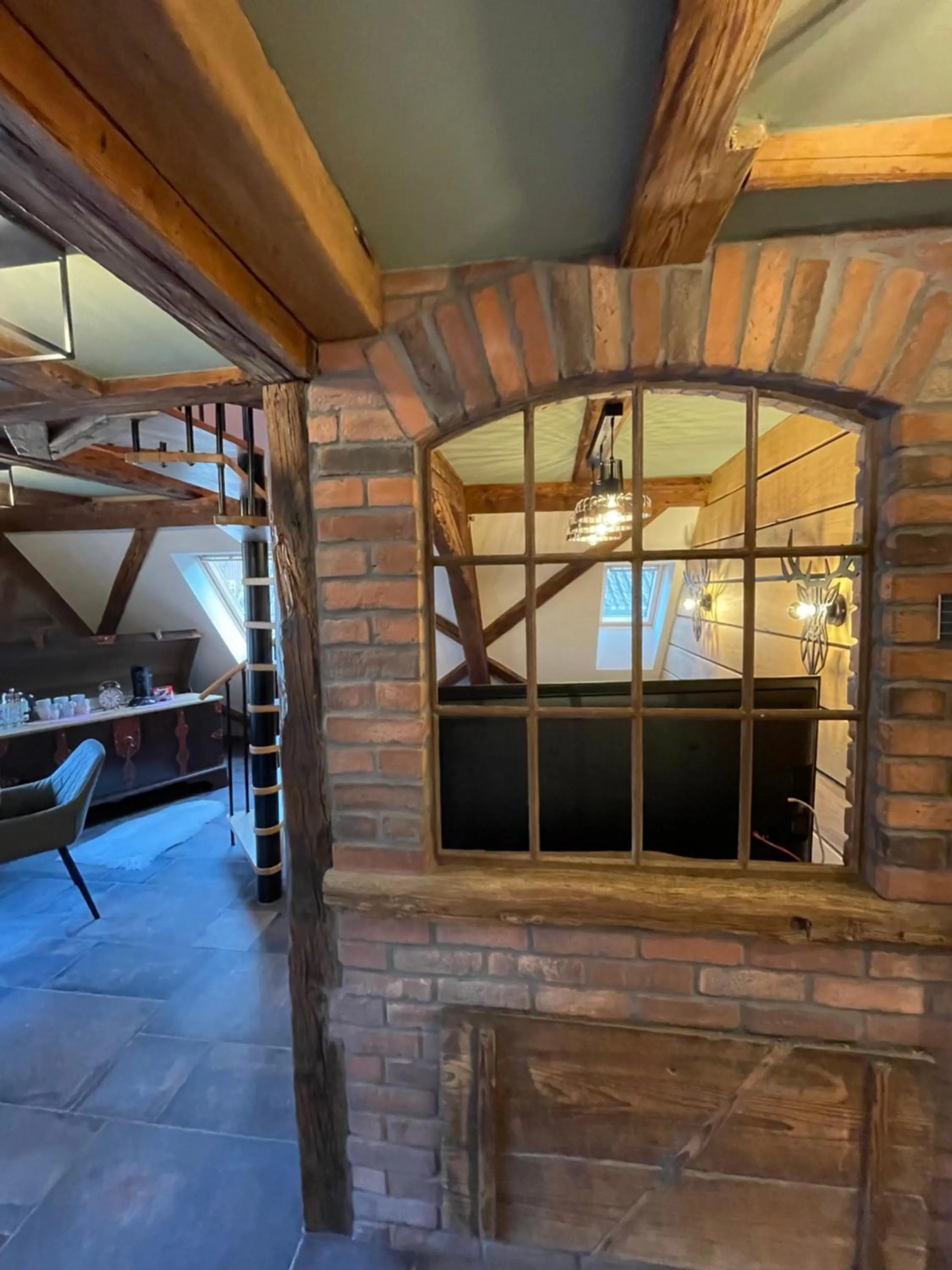Living room in Muggel Apartments