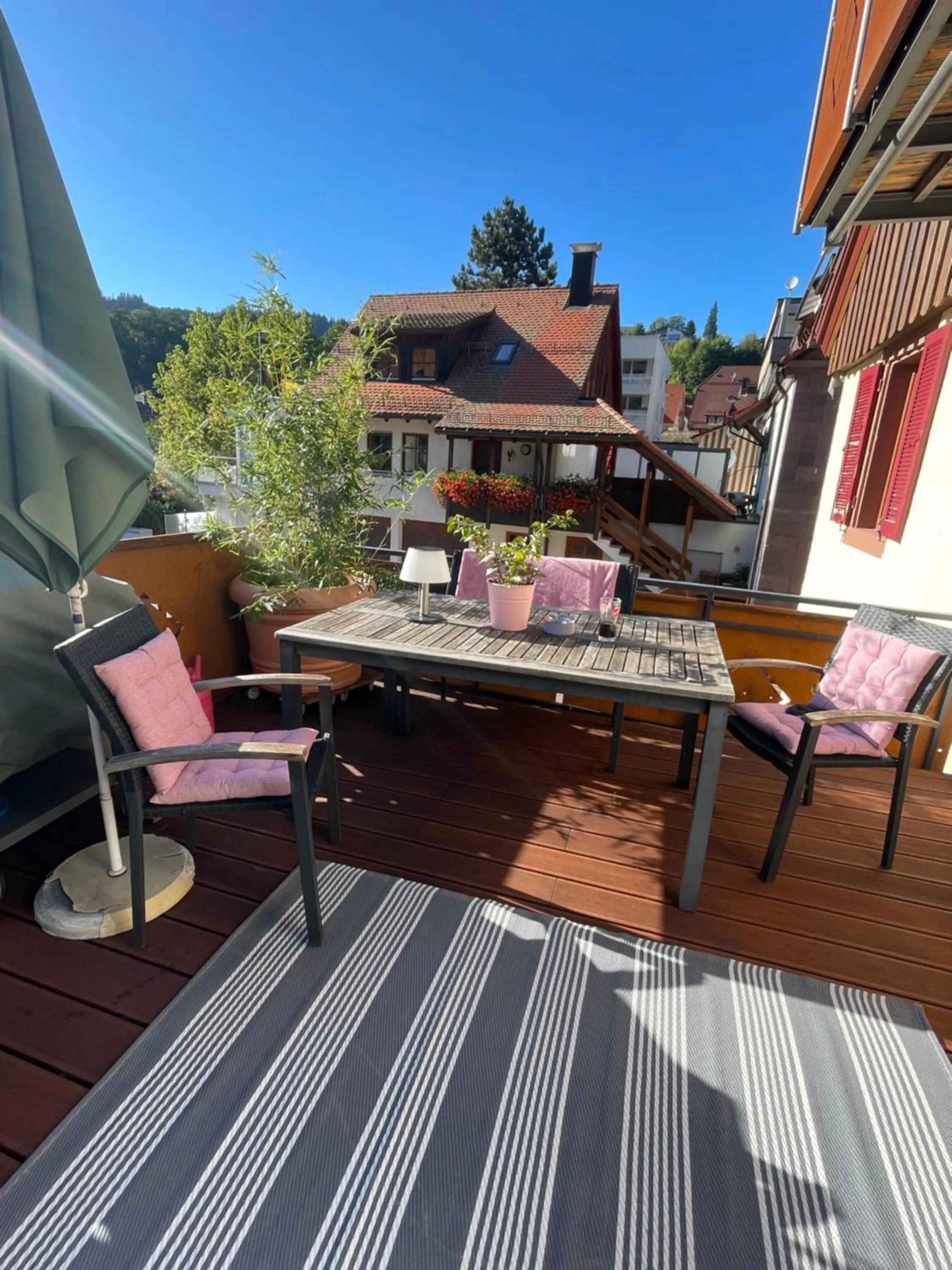 Balcony/Terrace in Muggel Apartments