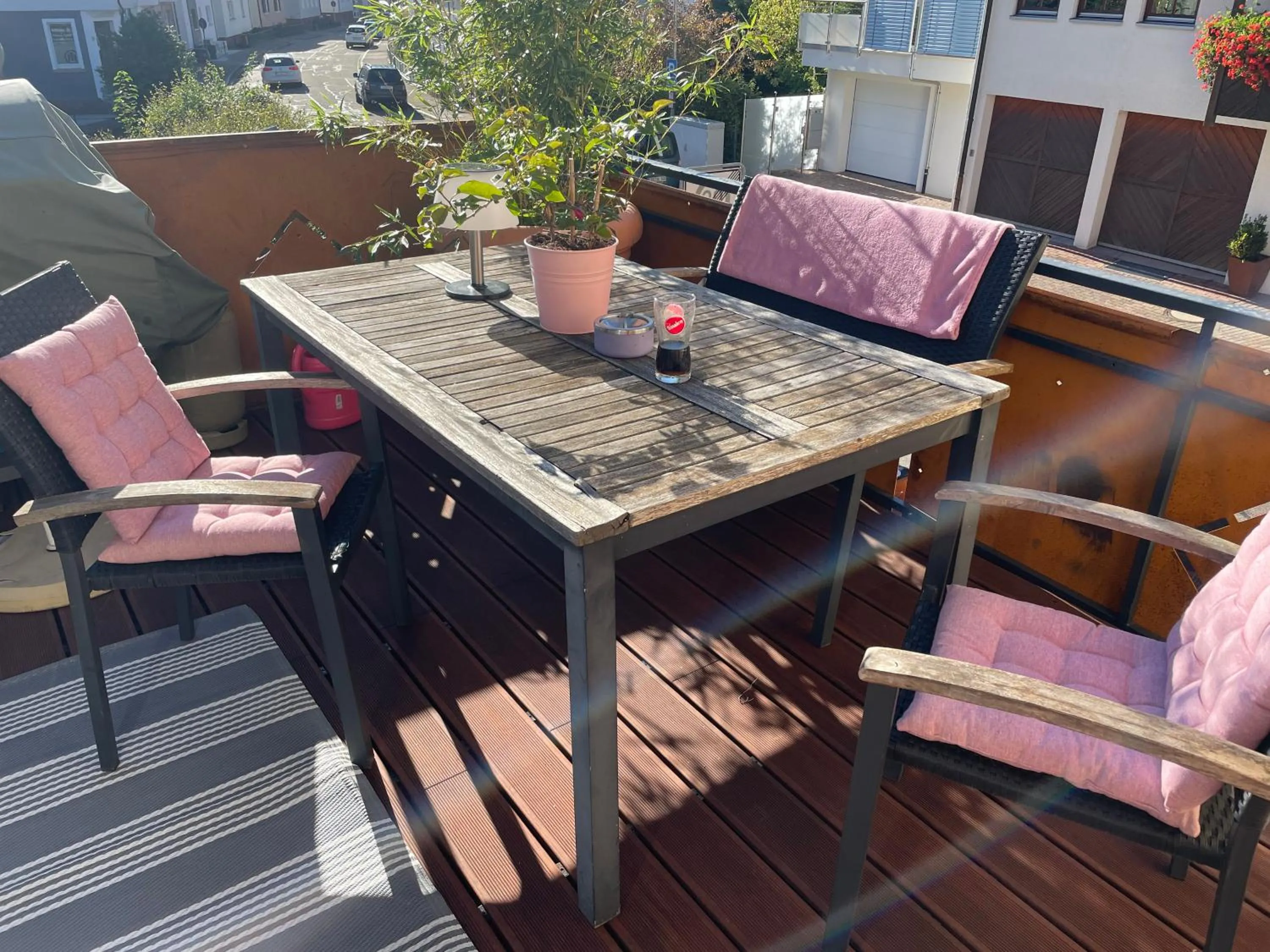 Balcony/Terrace in Muggel Apartments