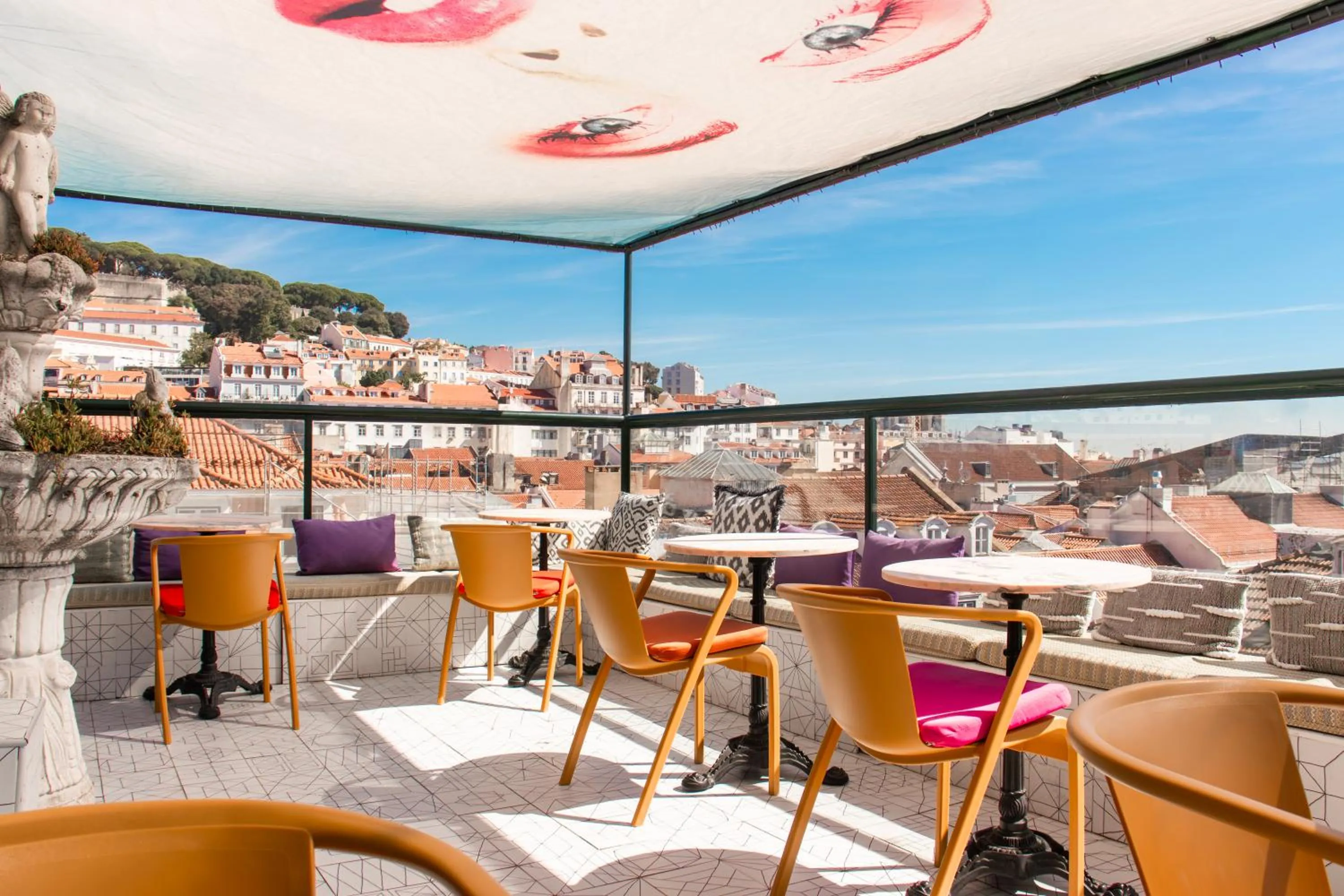 Balcony/Terrace in Lisbon Art Stay Apartments Baixa