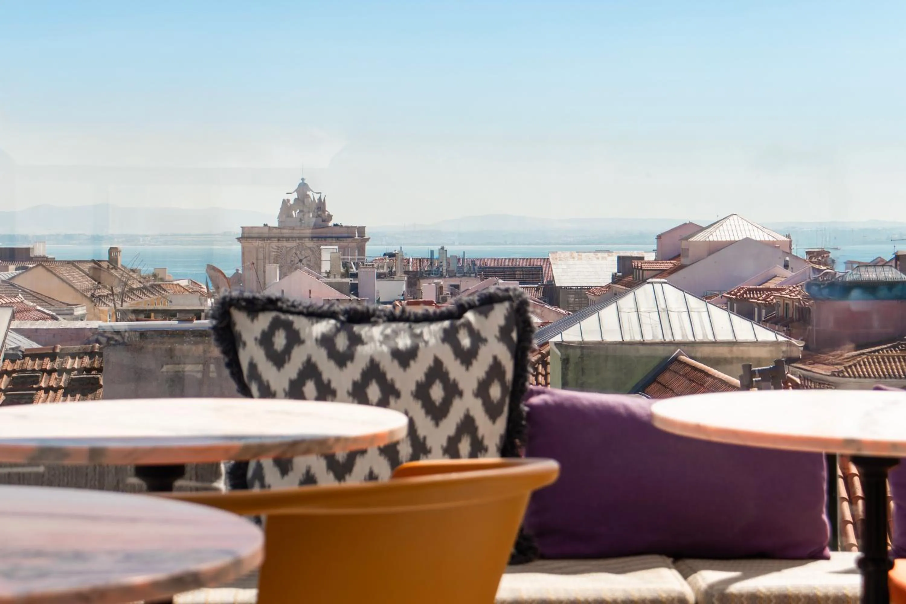 Balcony/Terrace in Lisbon Art Stay Apartments Baixa