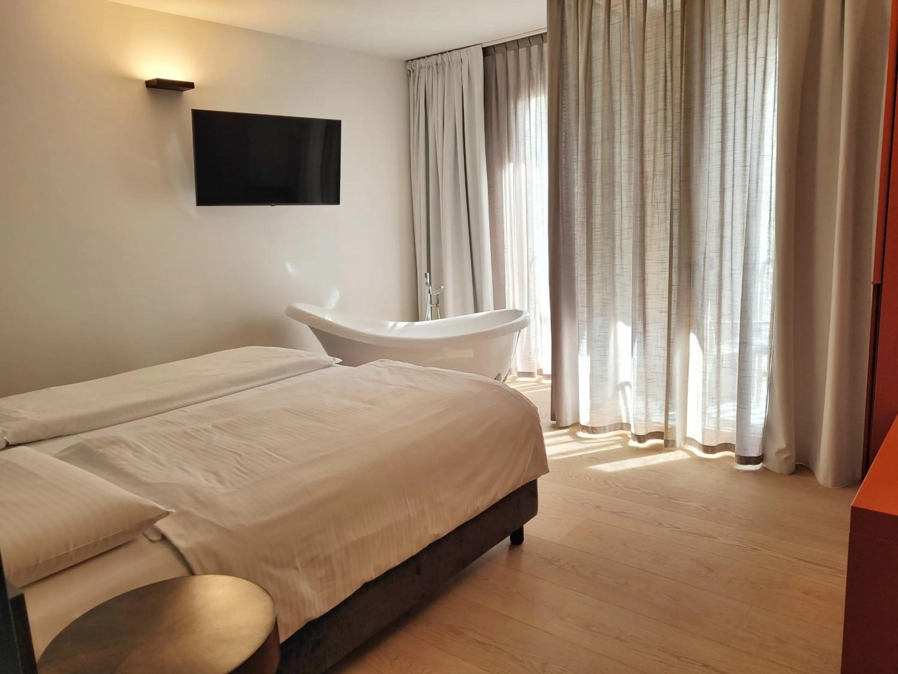 Bed in Locanda Restel De Fer