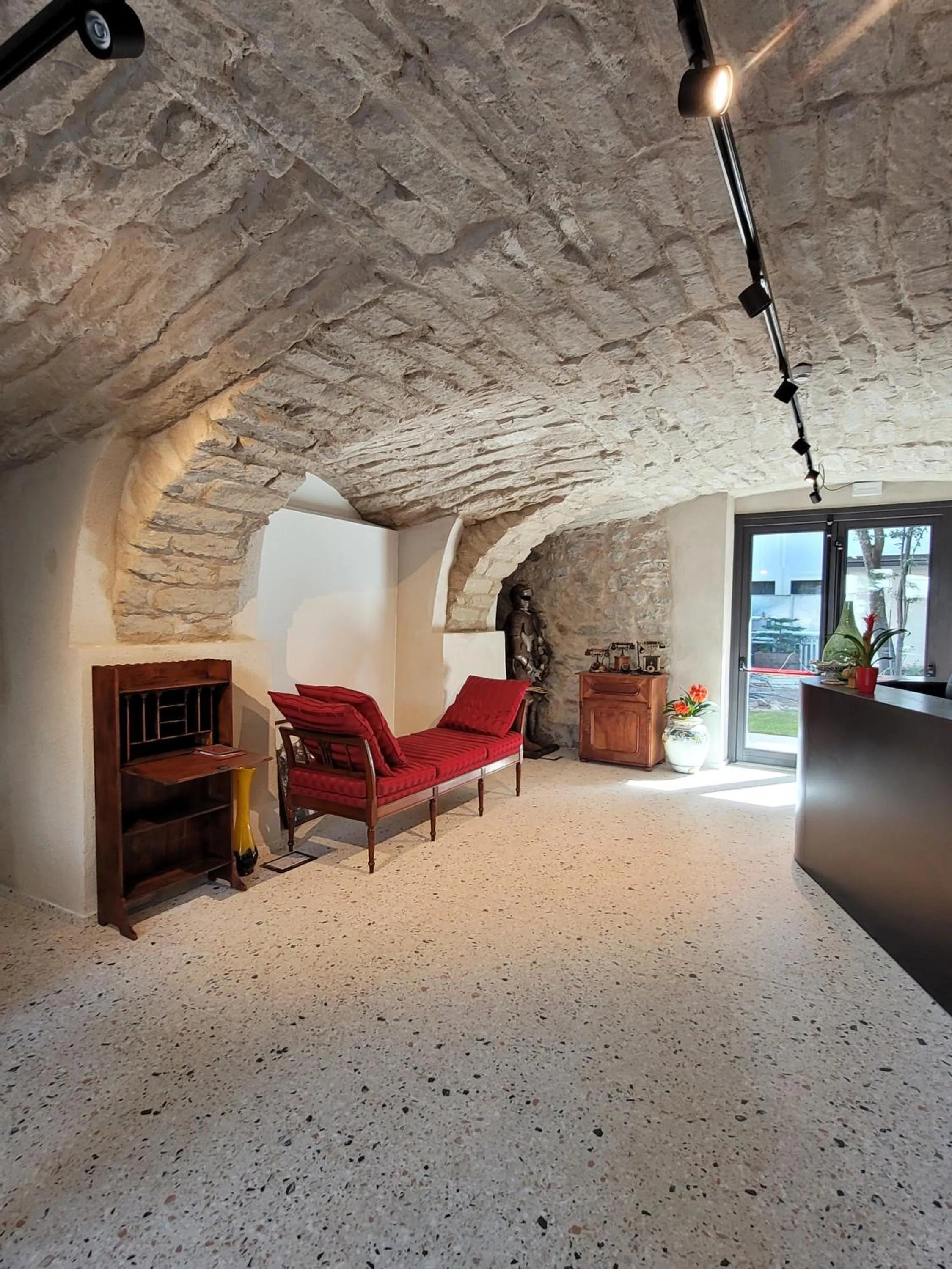 Lobby or reception in Locanda Restel De Fer
