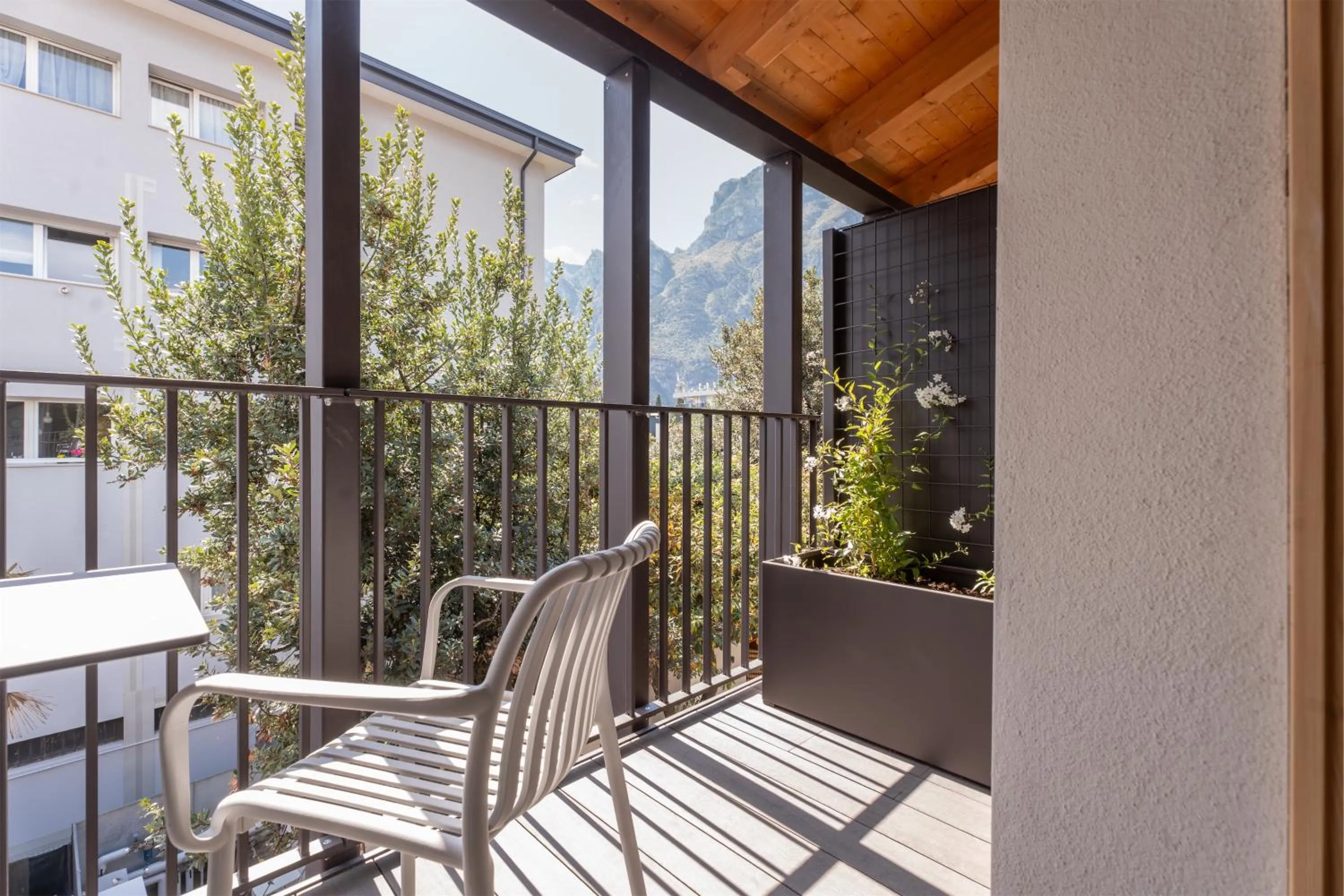 Balcony/Terrace in Locanda Restel De Fer