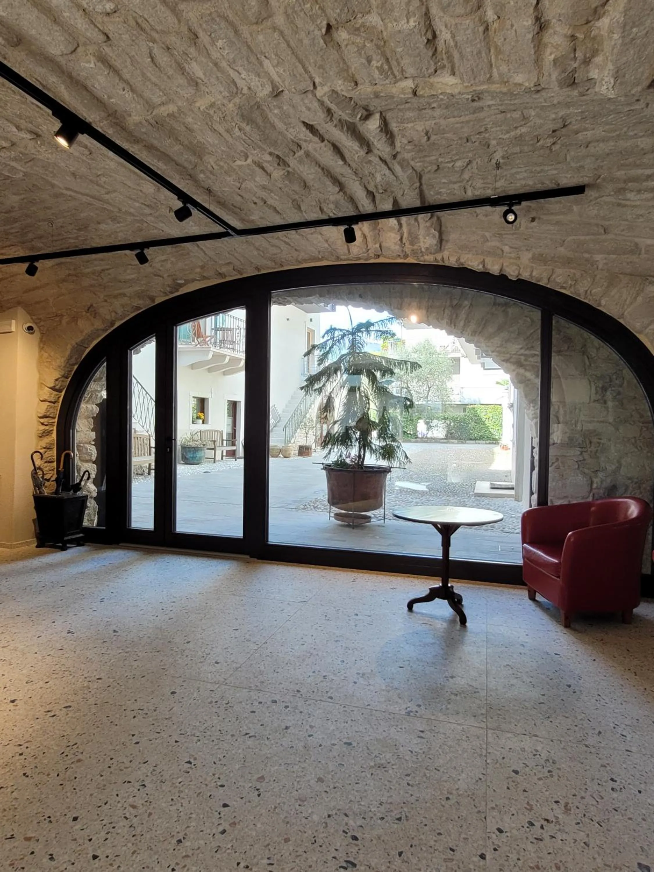 Lobby or reception in Locanda Restel De Fer