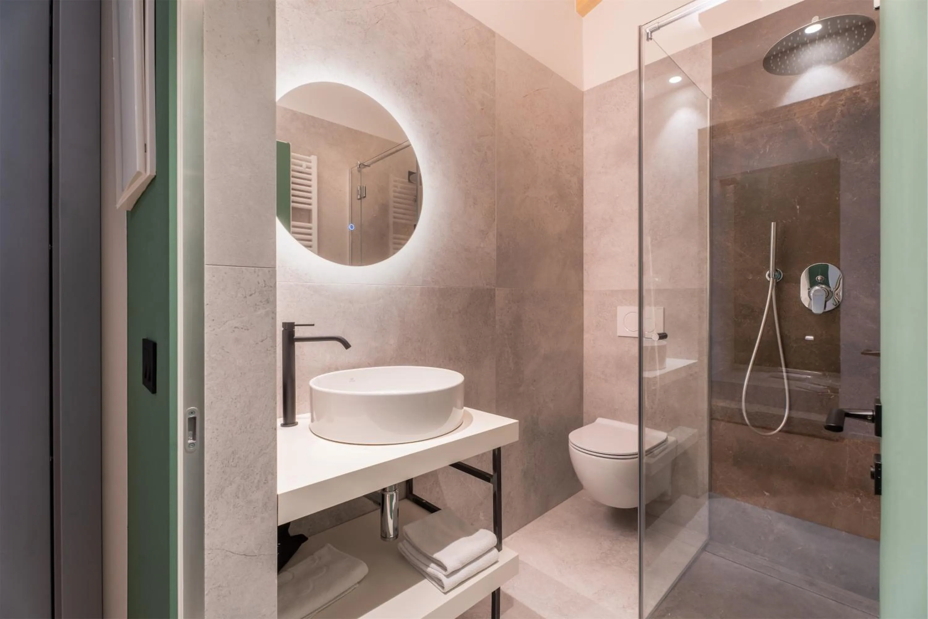 Bathroom in Locanda Restel De Fer