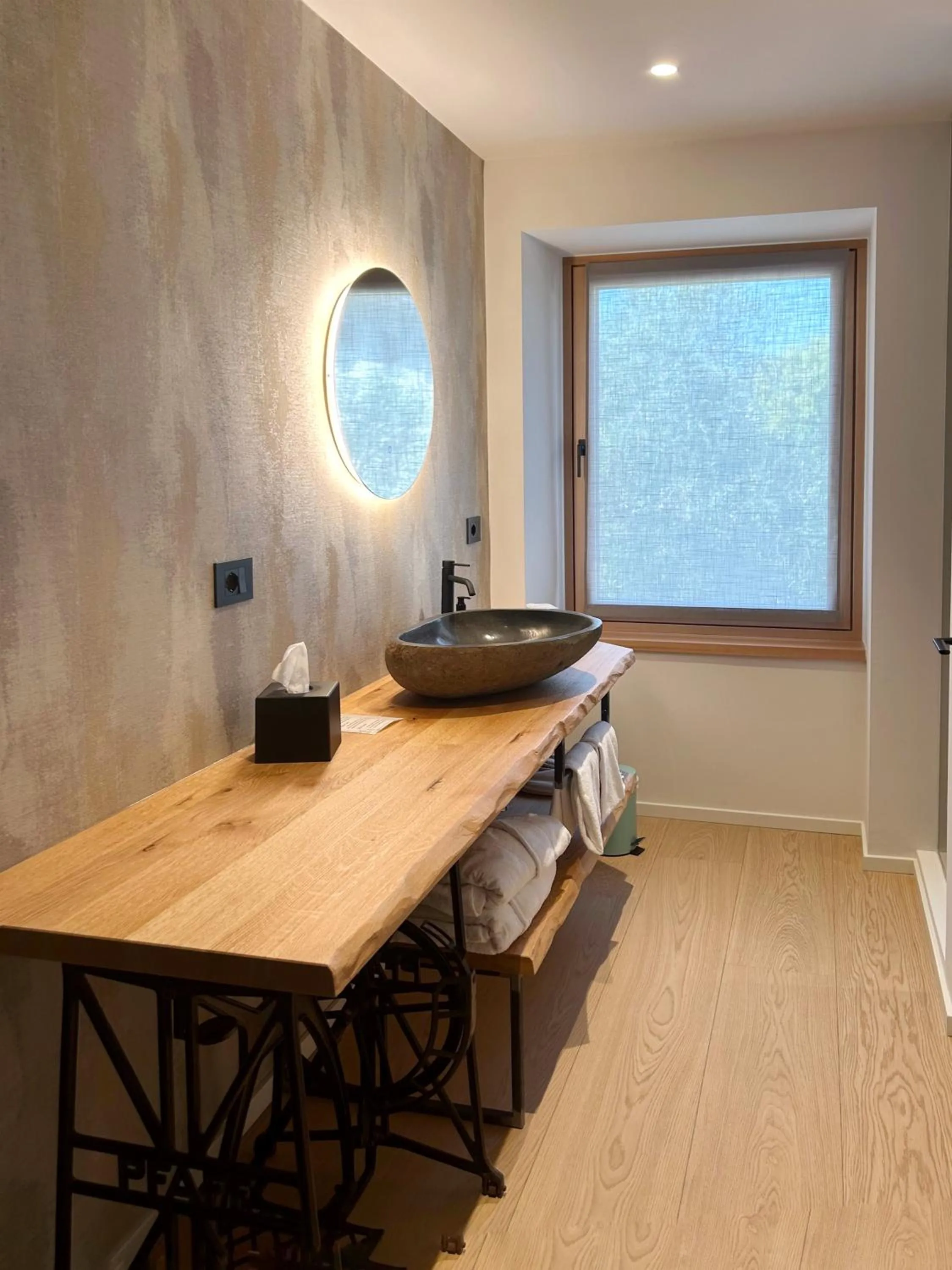 Bathroom in Locanda Restel De Fer