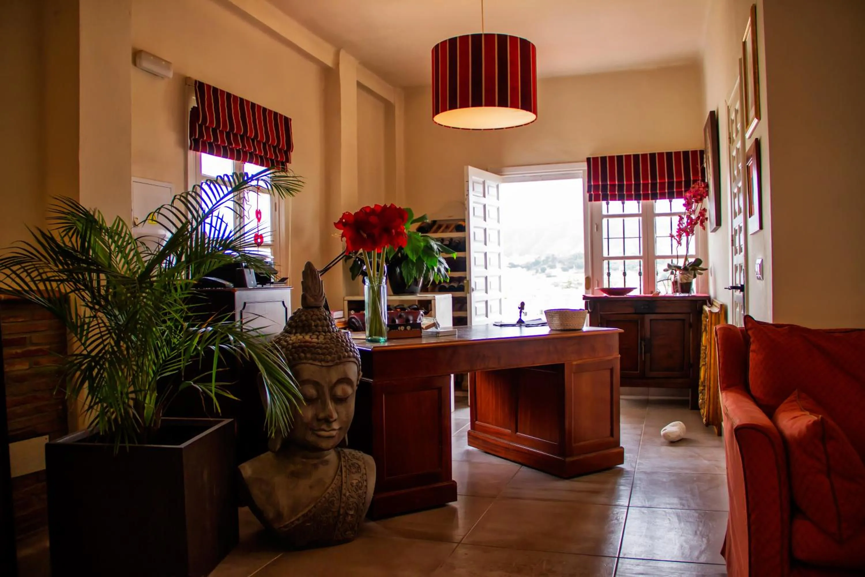 Lobby or reception in Hostal Avalon