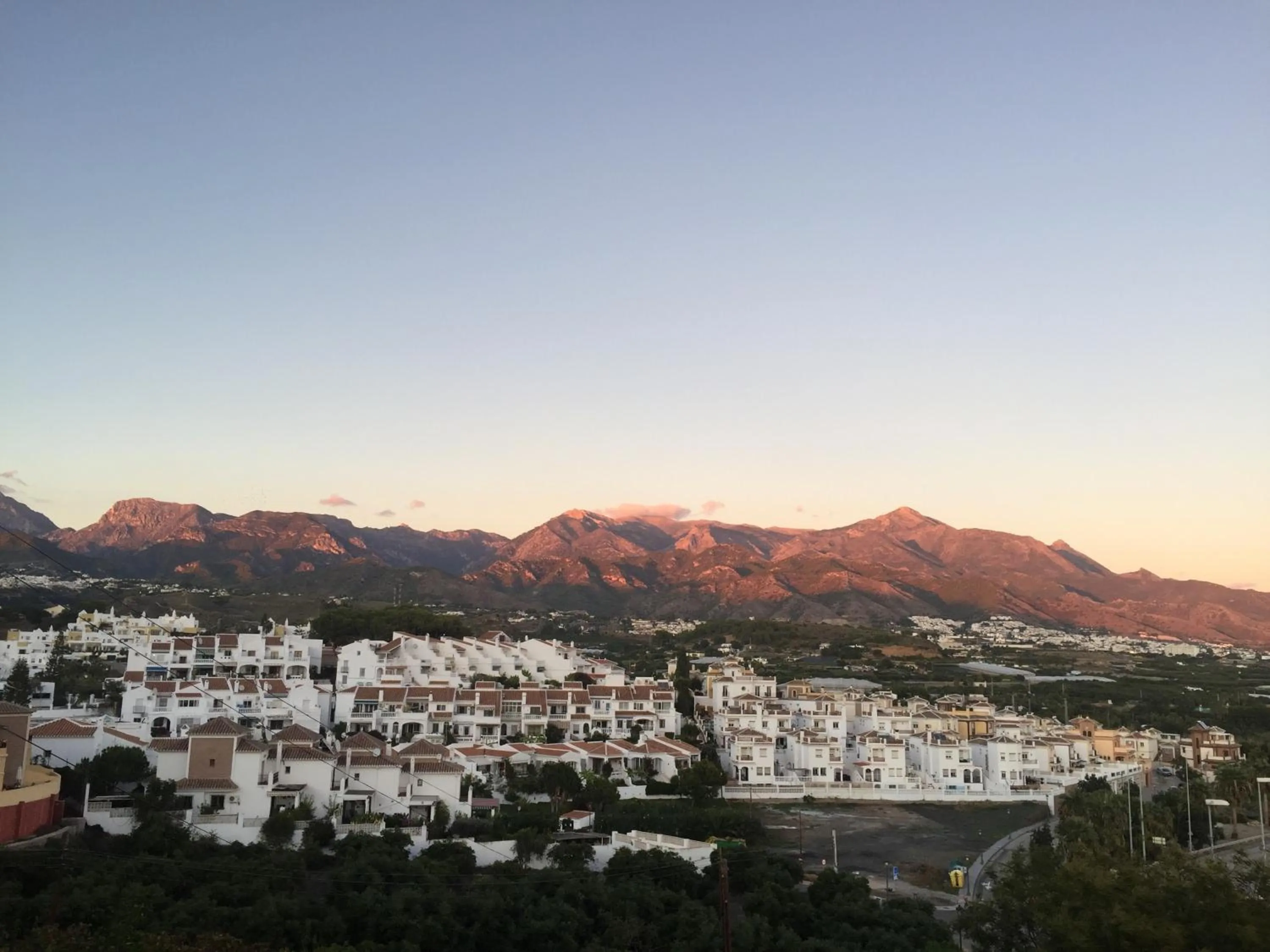 Sunrise in Hostal Avalon