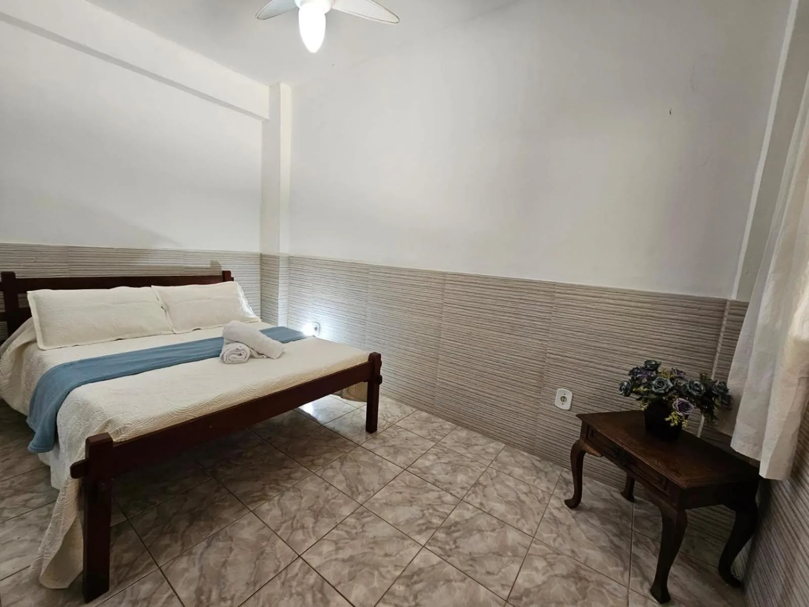 Bed in Pousada Recanto Das Emerências