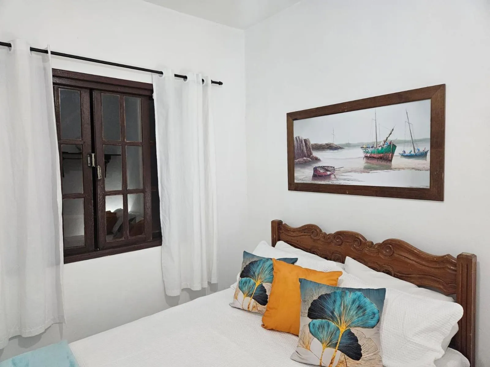 Bed in Pousada Recanto Das Emerências