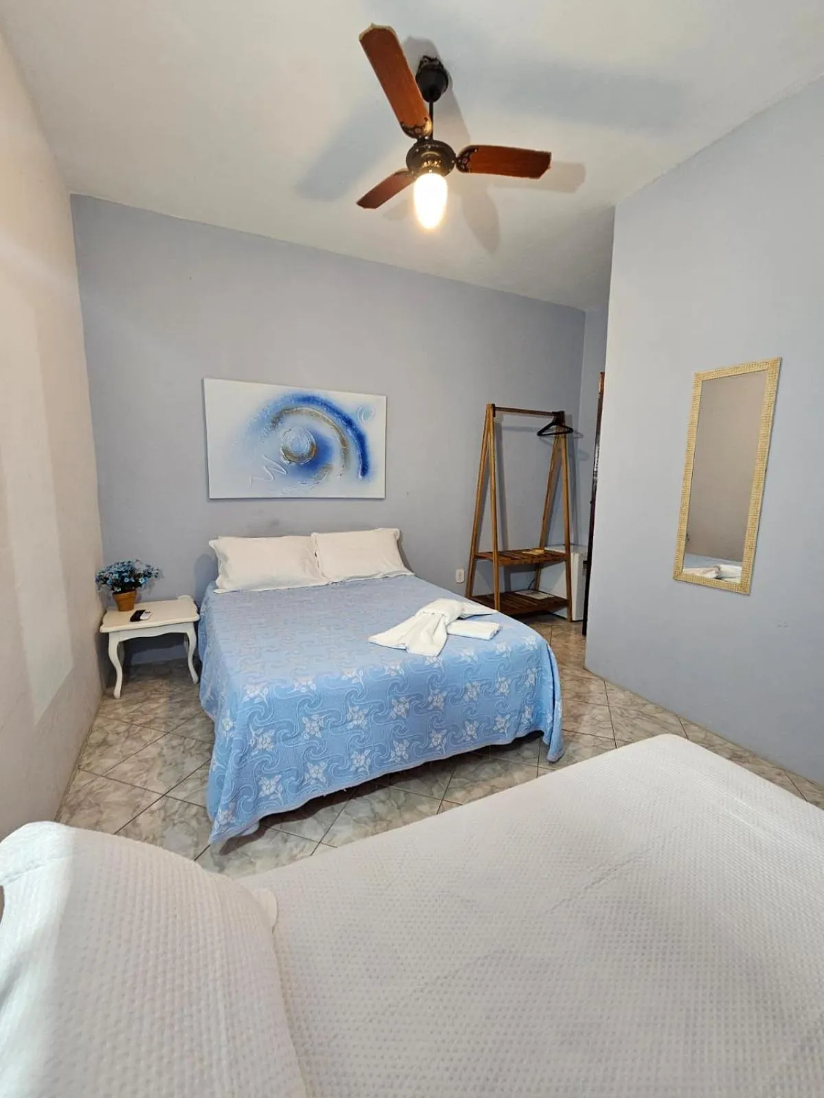 Bed in Pousada Recanto Das Emerências