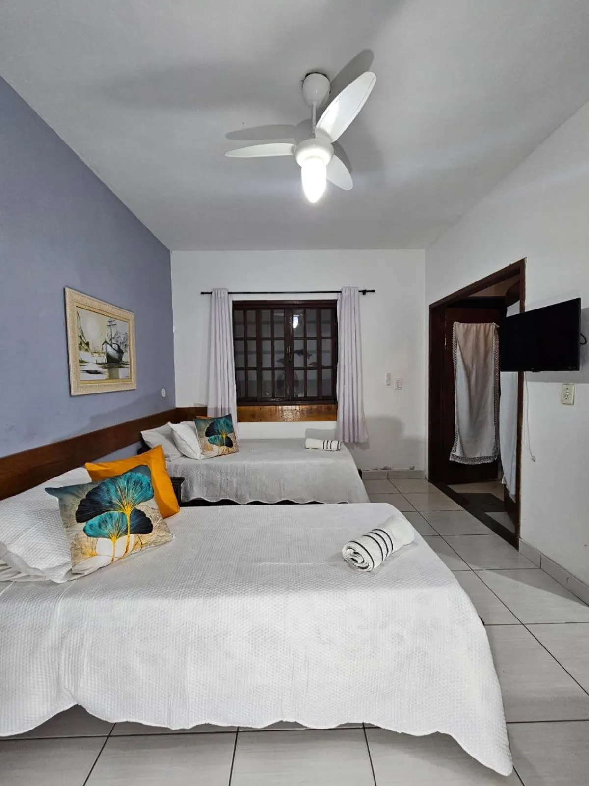 Bed in Pousada Recanto Das Emerências