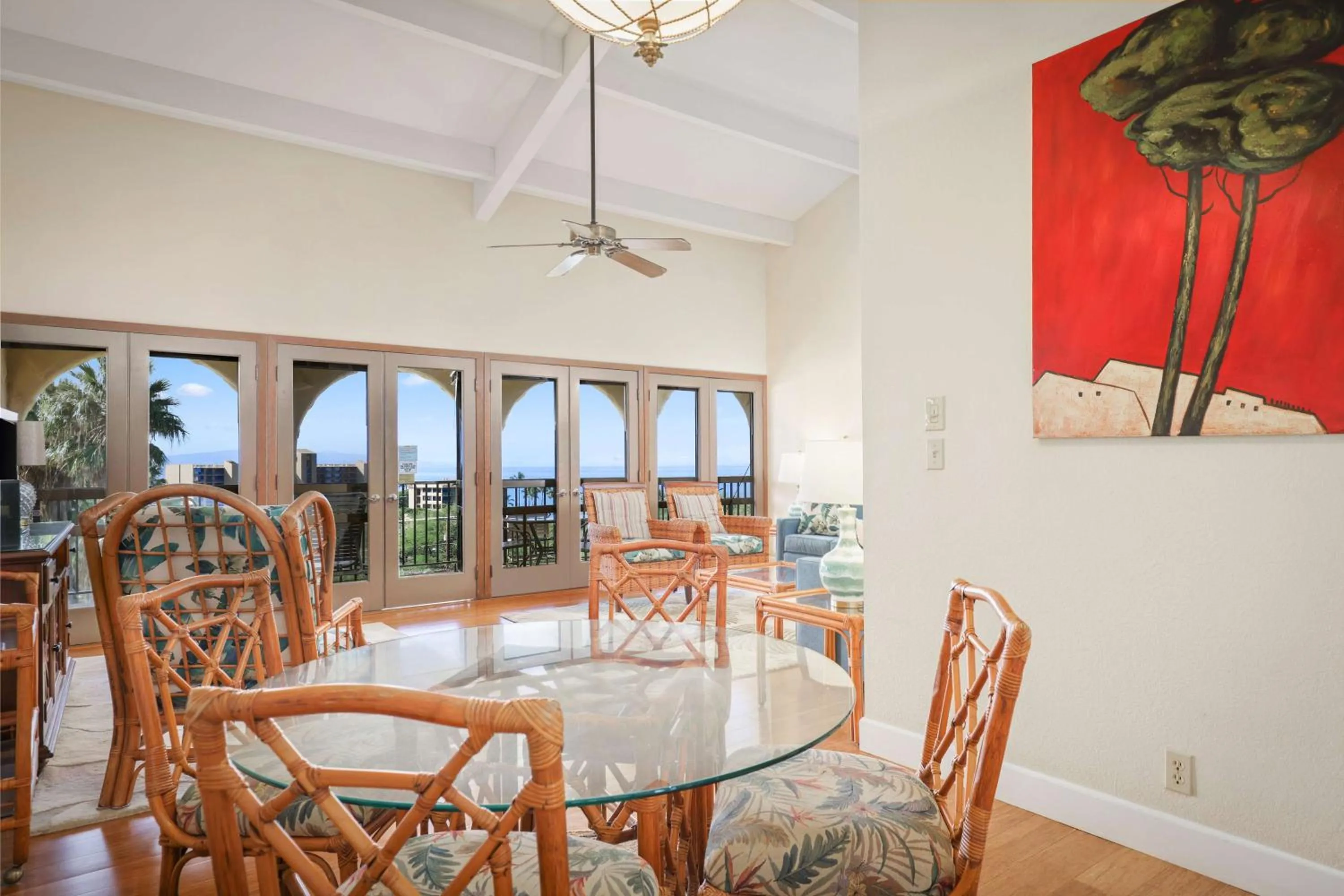 Living room in Aston Maui Hill