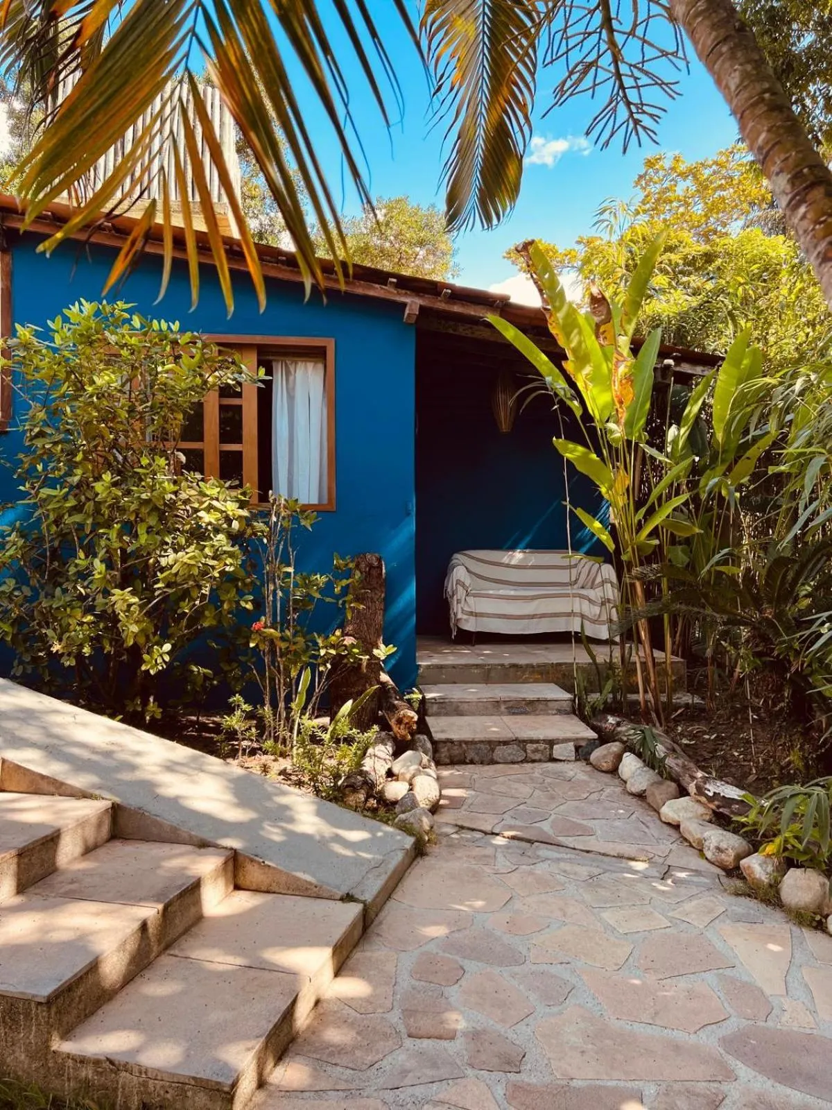 Garden in Pousada Jacarandá