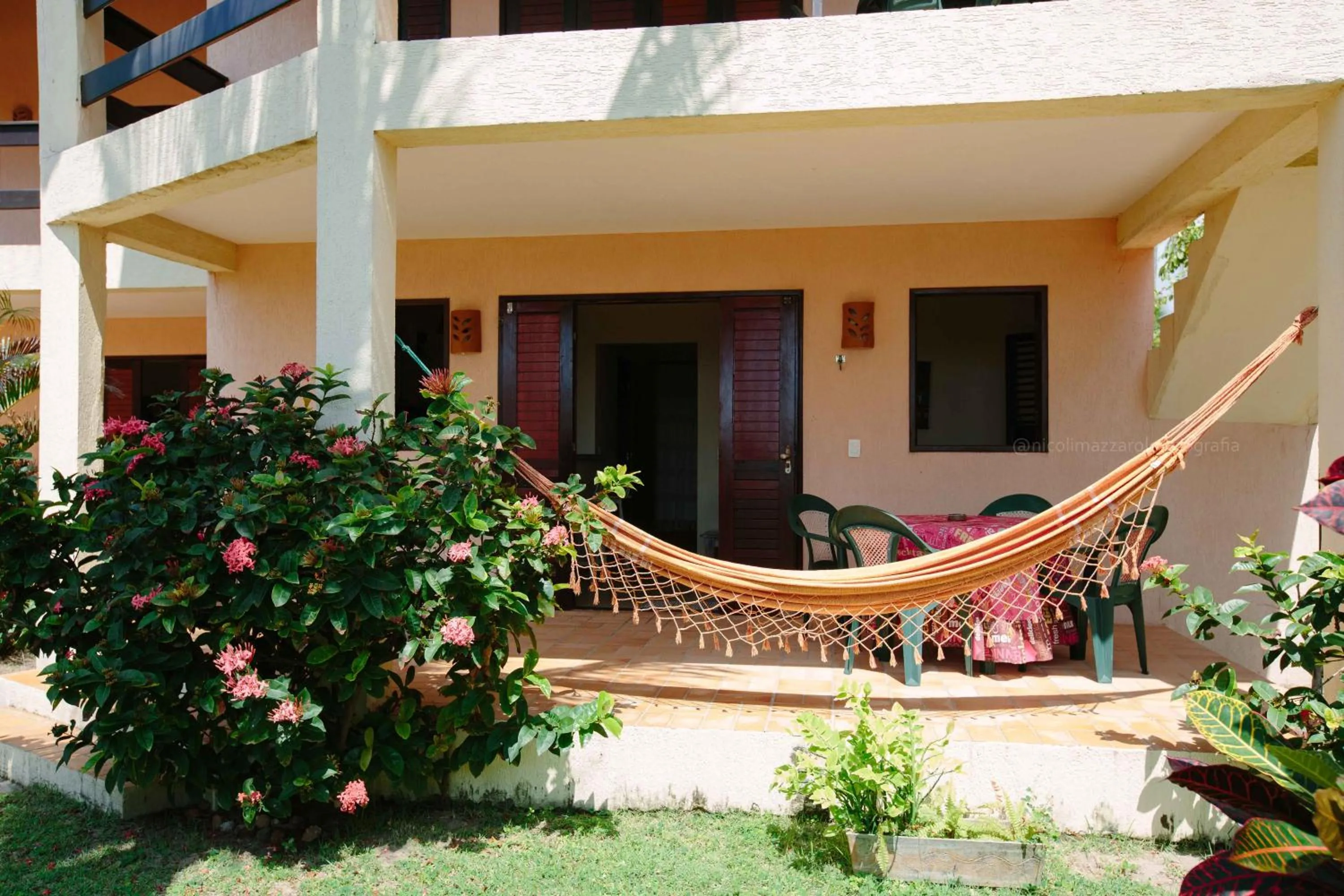 Patio in Pousada Hibiscus