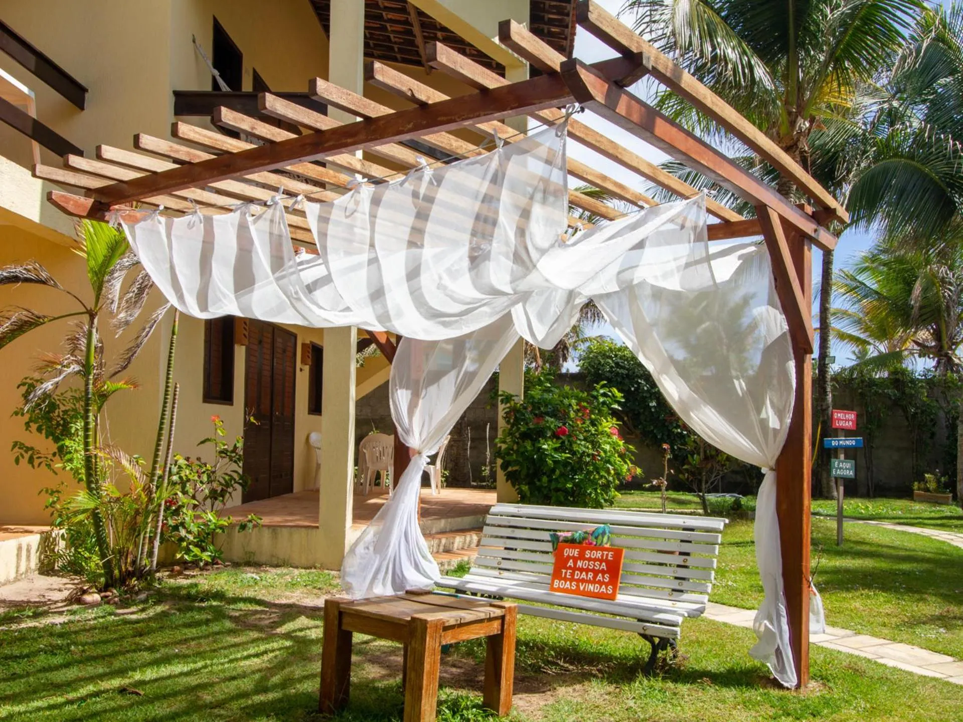 Garden in Pousada Hibiscus