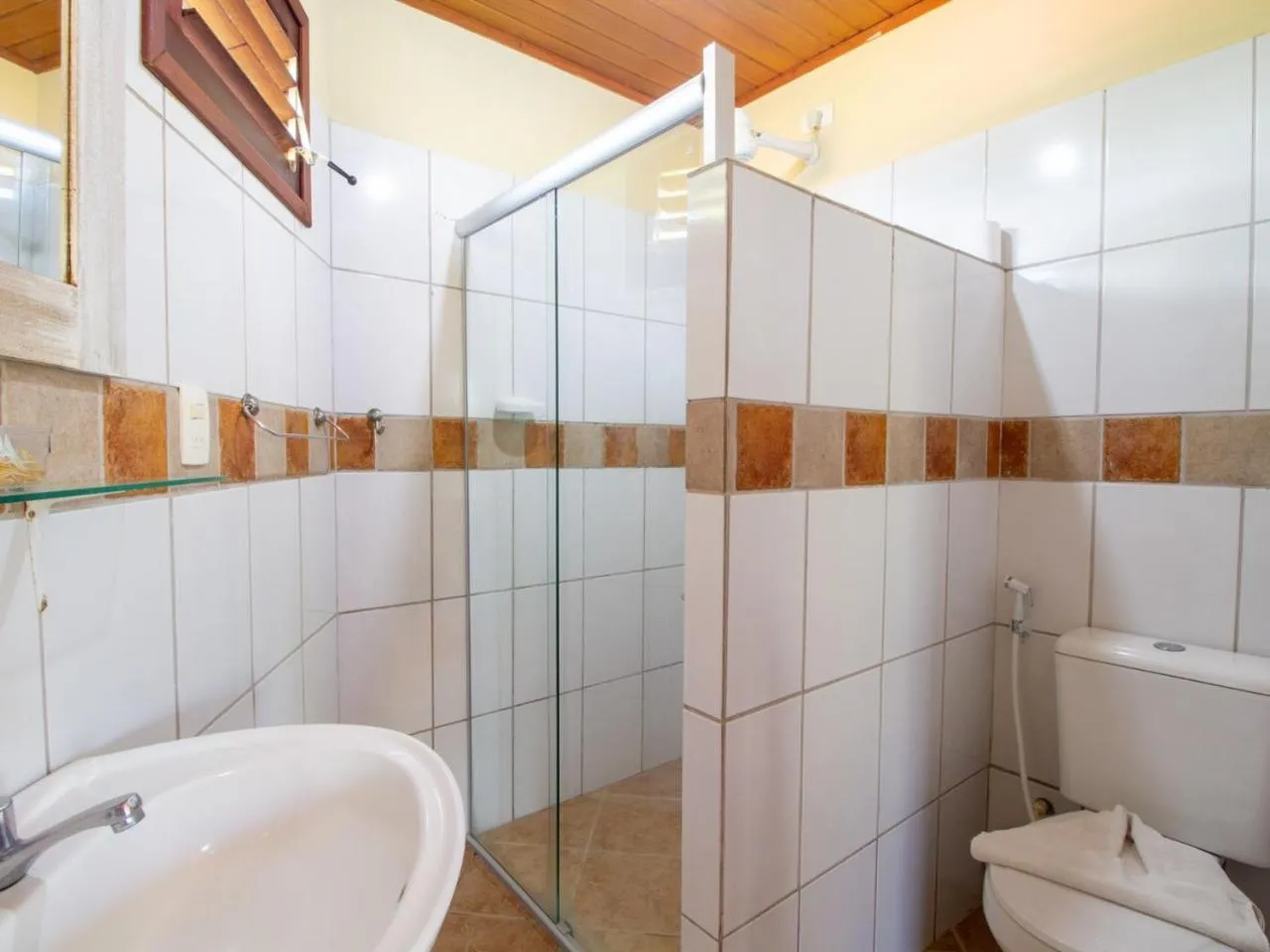 Bathroom in Pousada Hibiscus