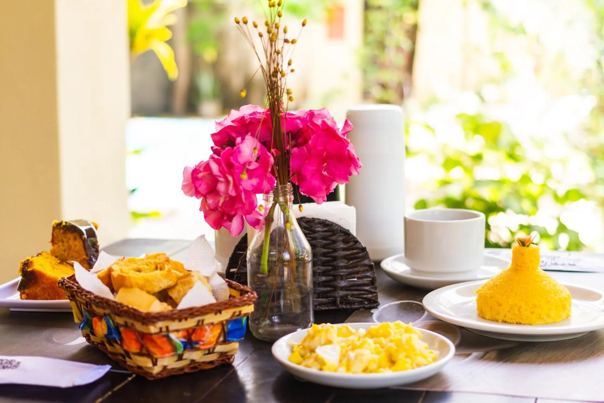 Breakfast in Pousada Hibiscus