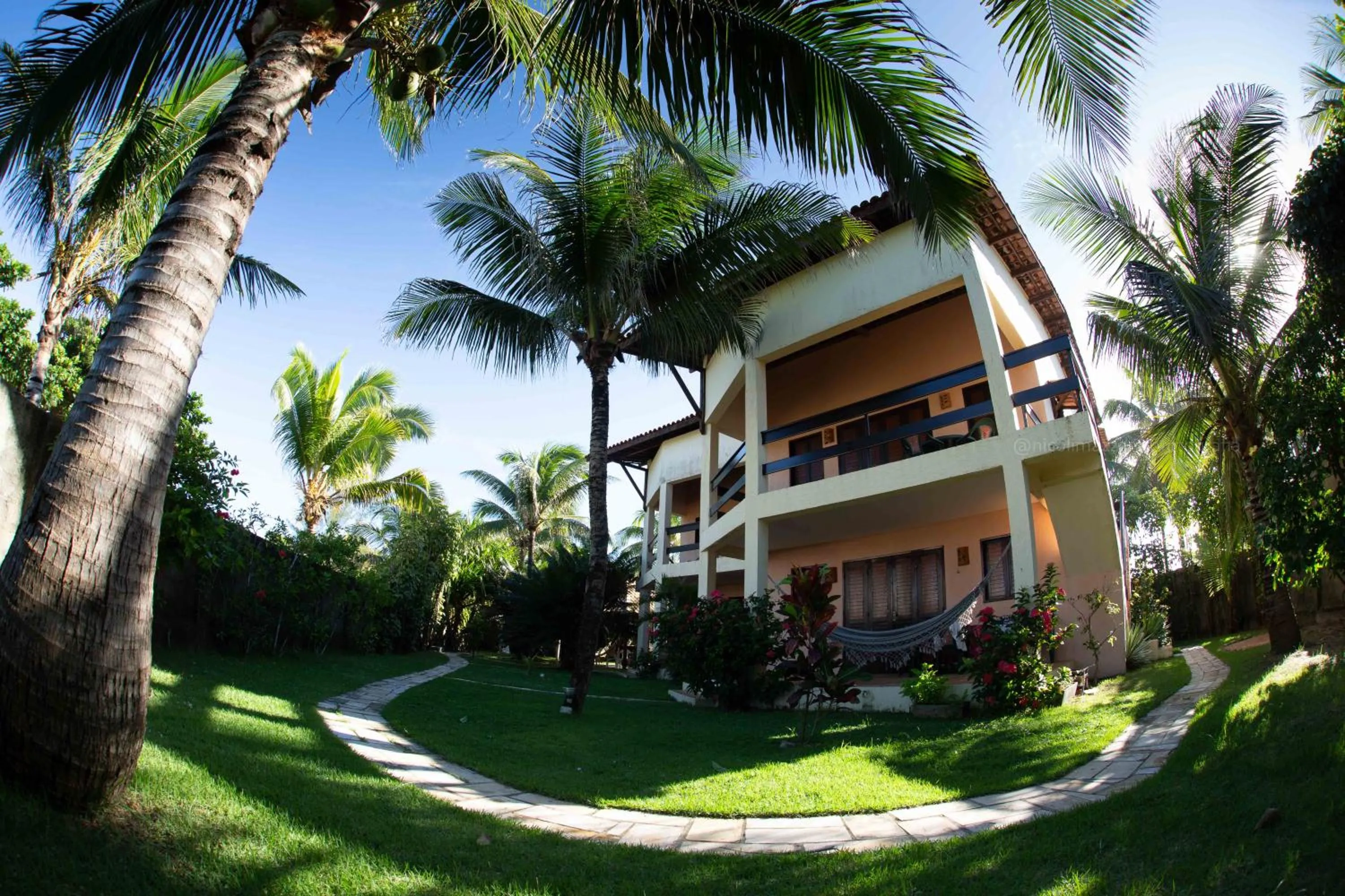 Property building in Pousada Hibiscus