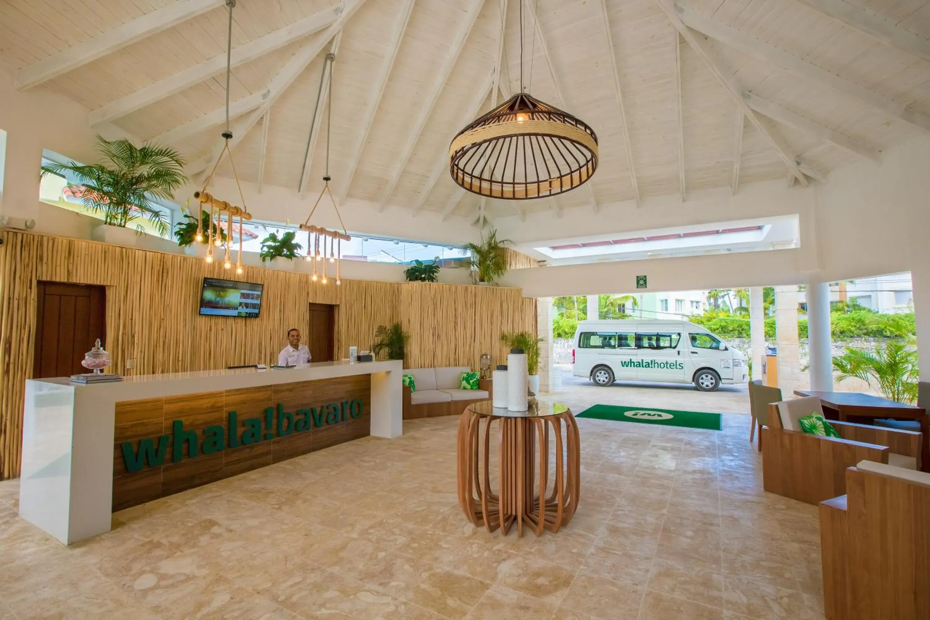 Lobby or reception in Hotel whala!bávaro - All Inclusive Lobby or reception in Hotel whala!bávaro - All Inclusive