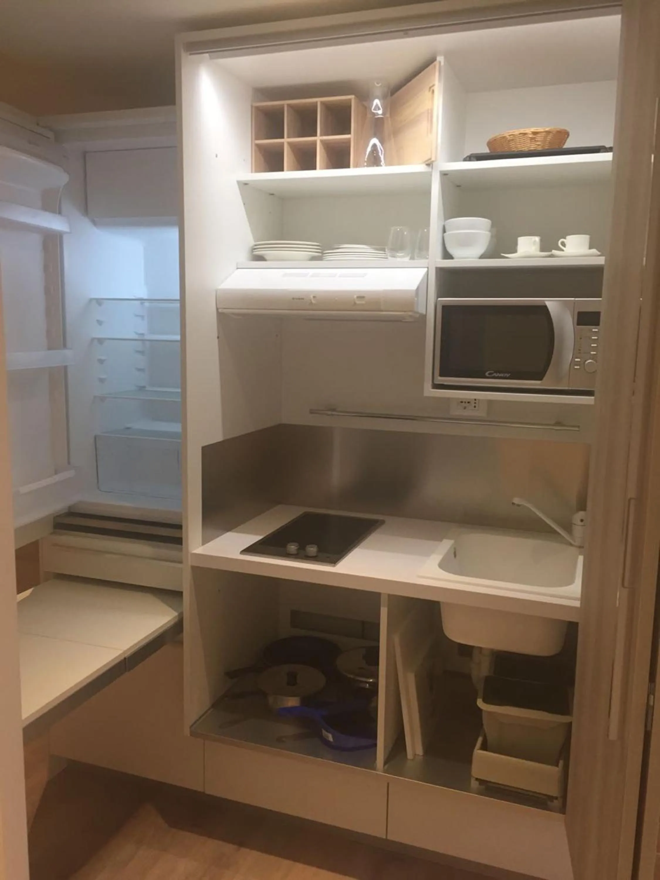 Kitchen or kitchenette in La Playa Orient Bay