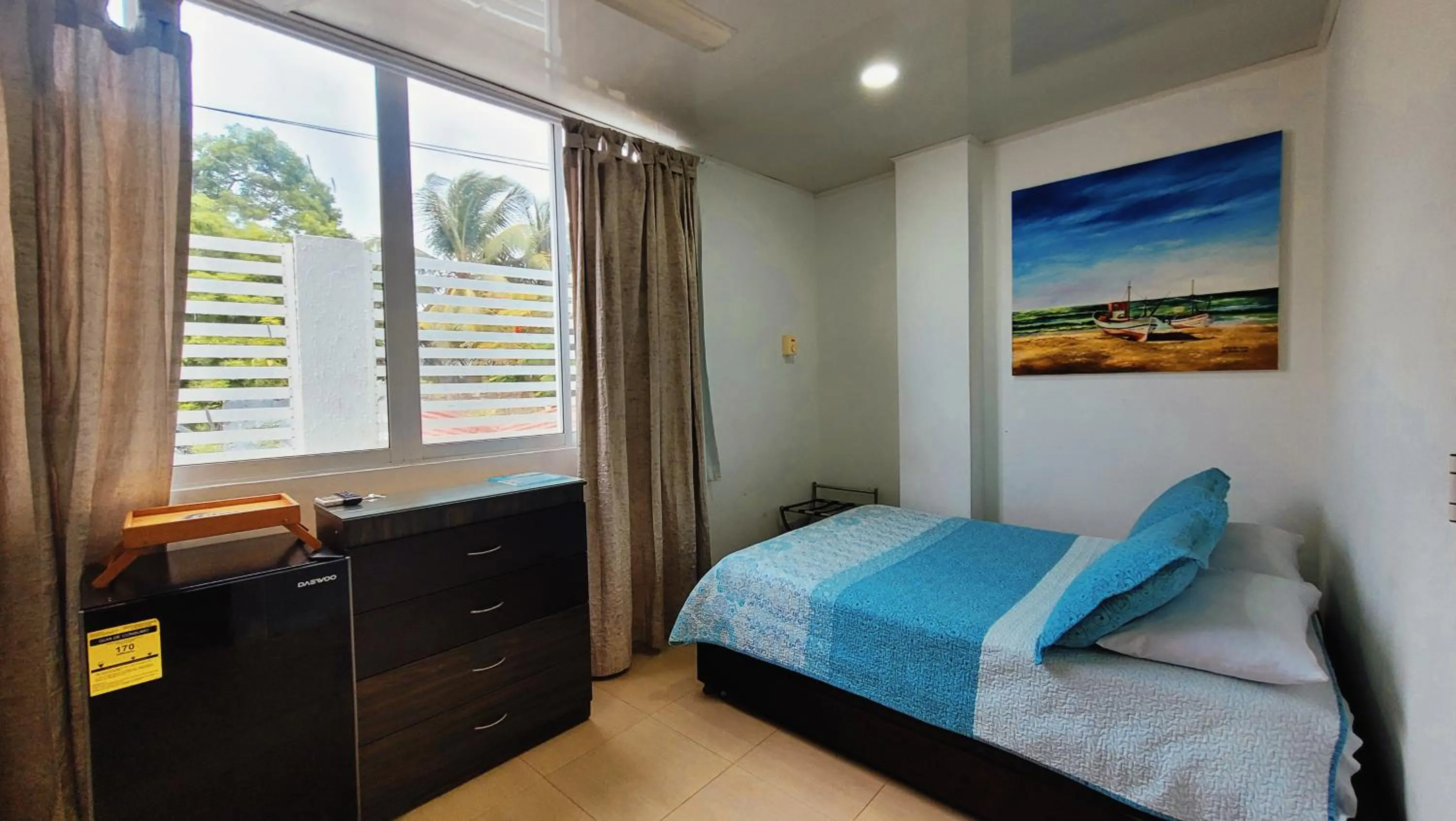 Bedroom, Bed in Hotel Olas