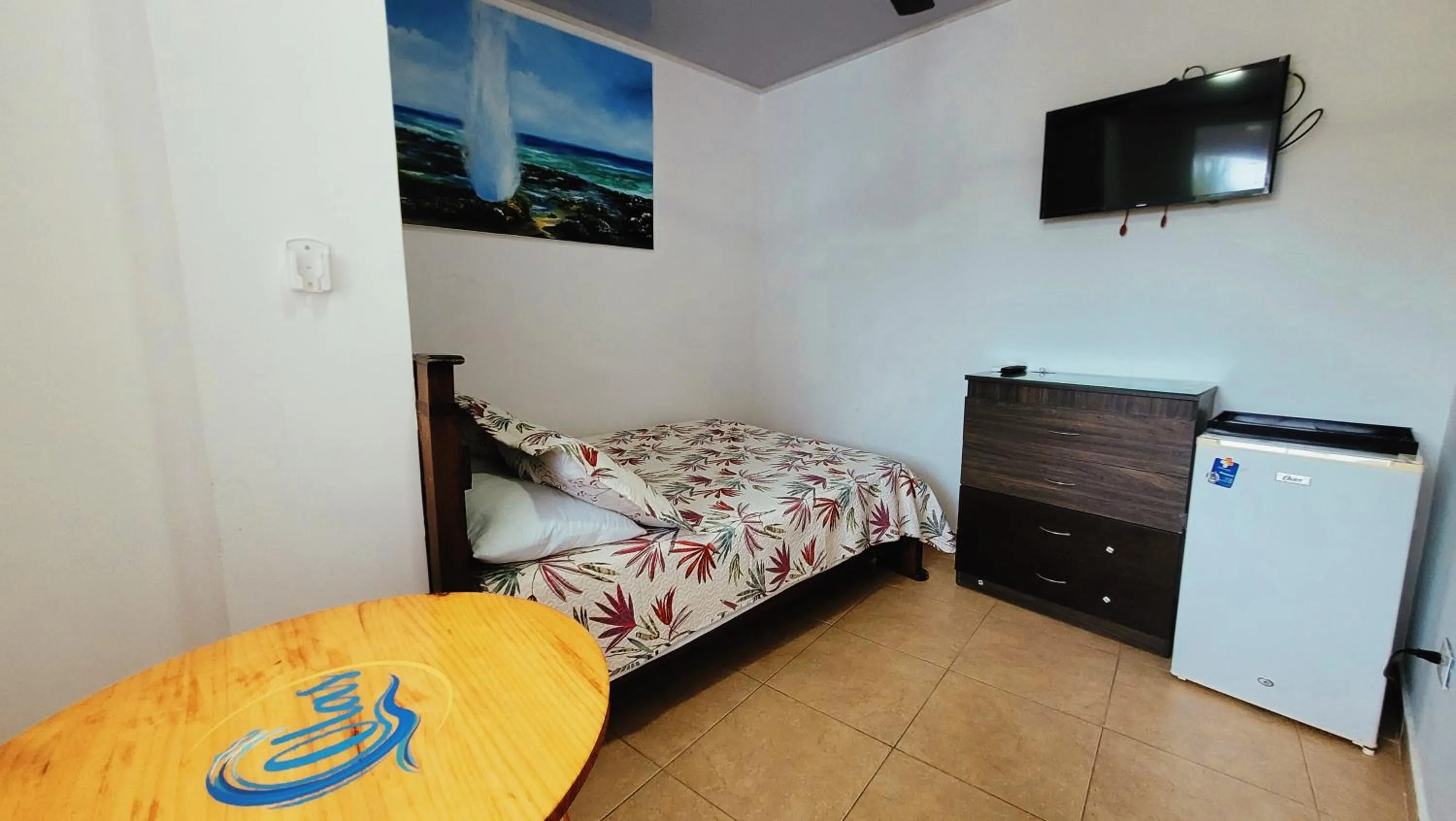 Bed in Hotel Olas