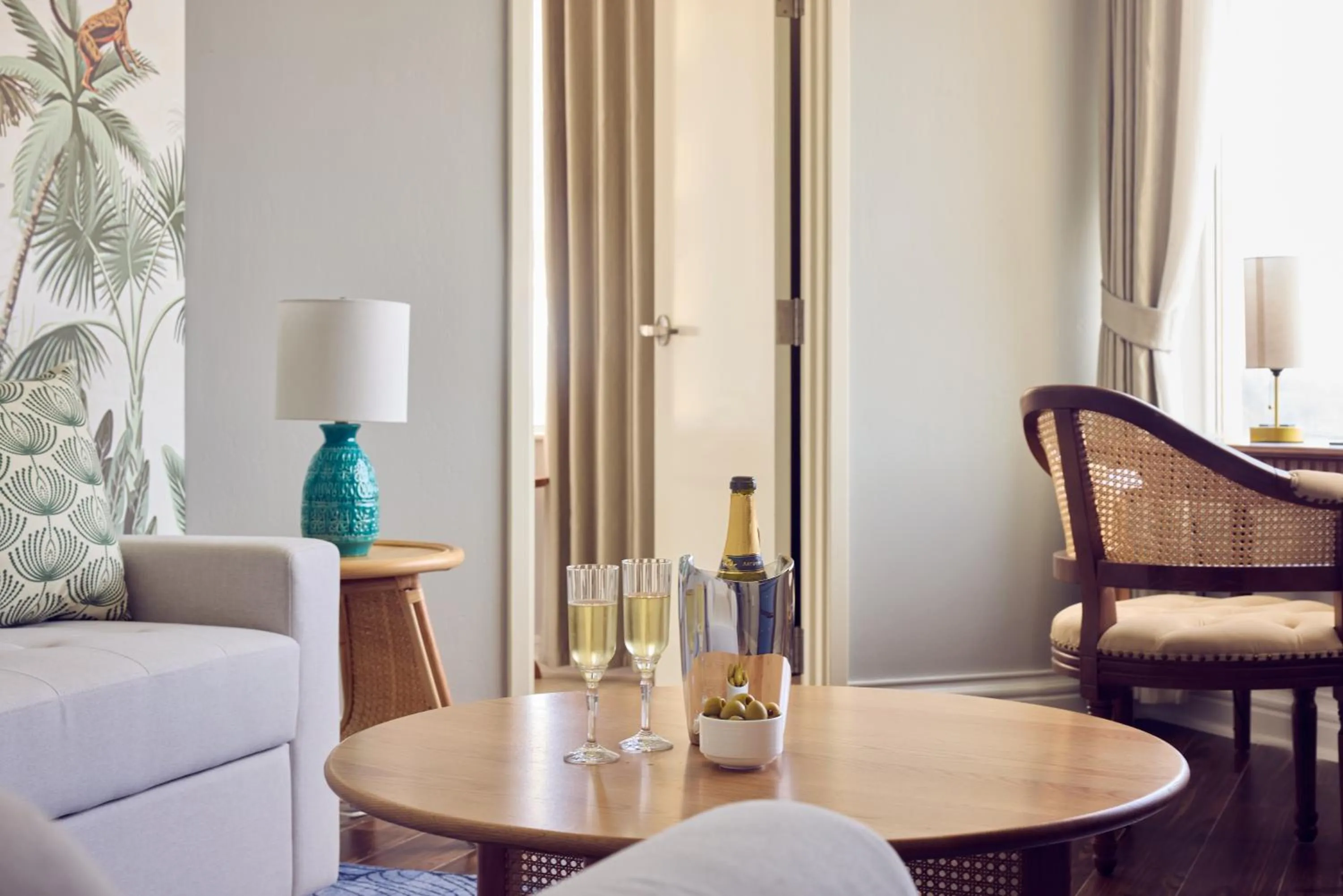 Living room in British Colonial Nassau