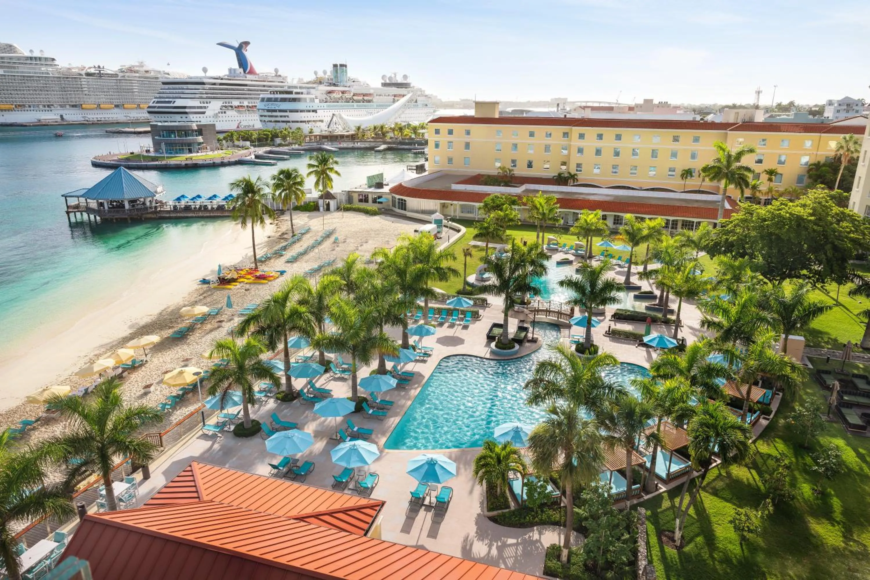Swimming pool in British Colonial Nassau