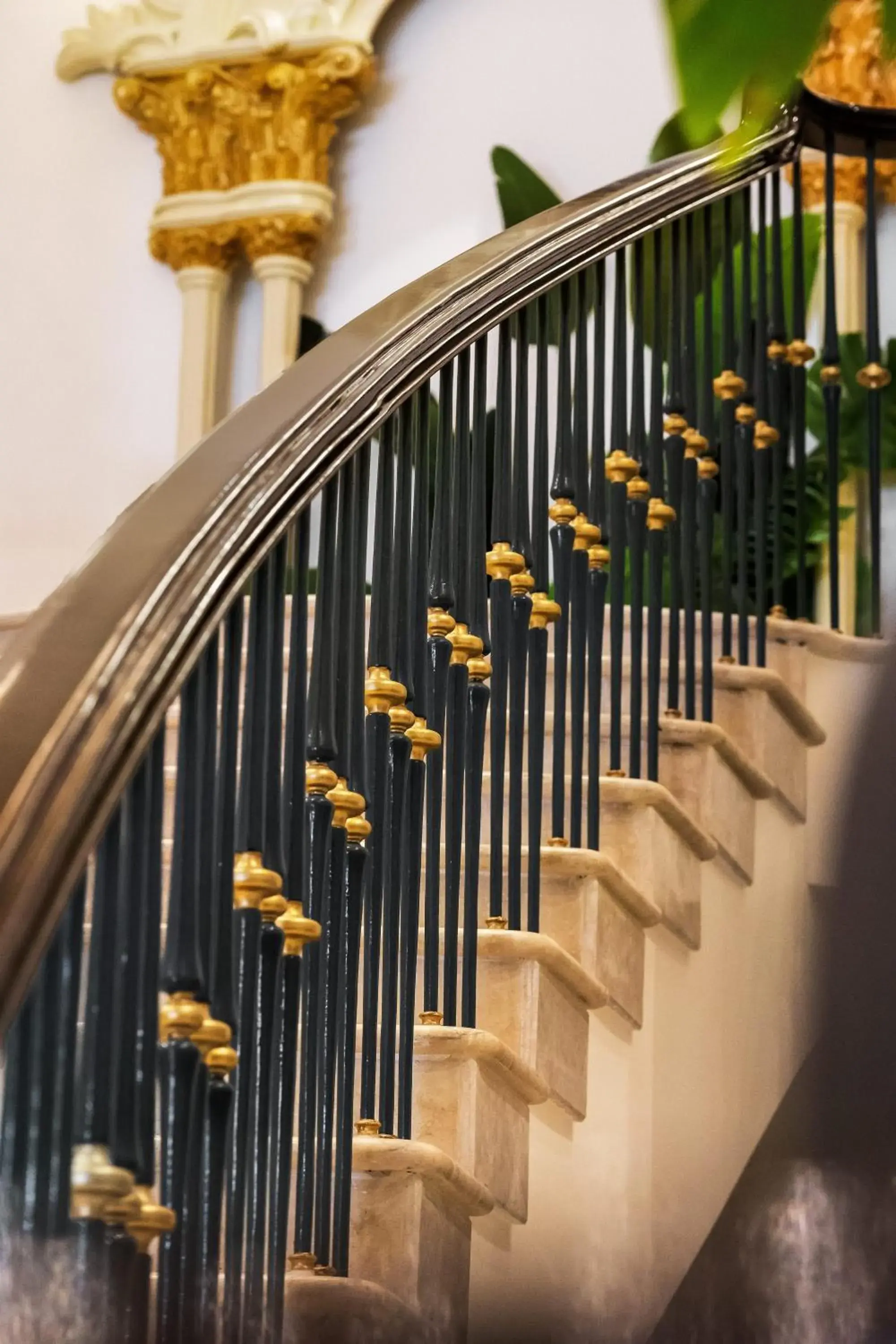 Lobby or reception in British Colonial Nassau Lobby or reception in British Colonial Nassau