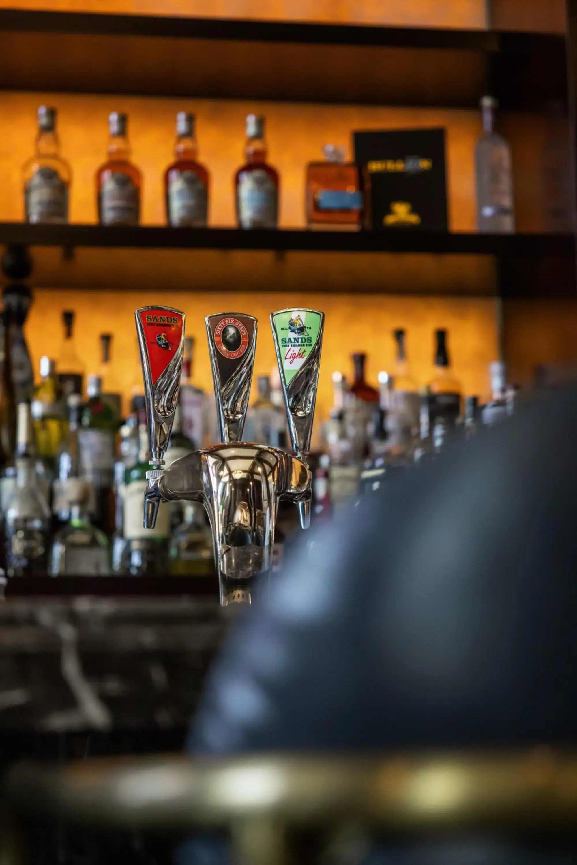 Lounge or bar in British Colonial Nassau Lounge or bar in British Colonial Nassau