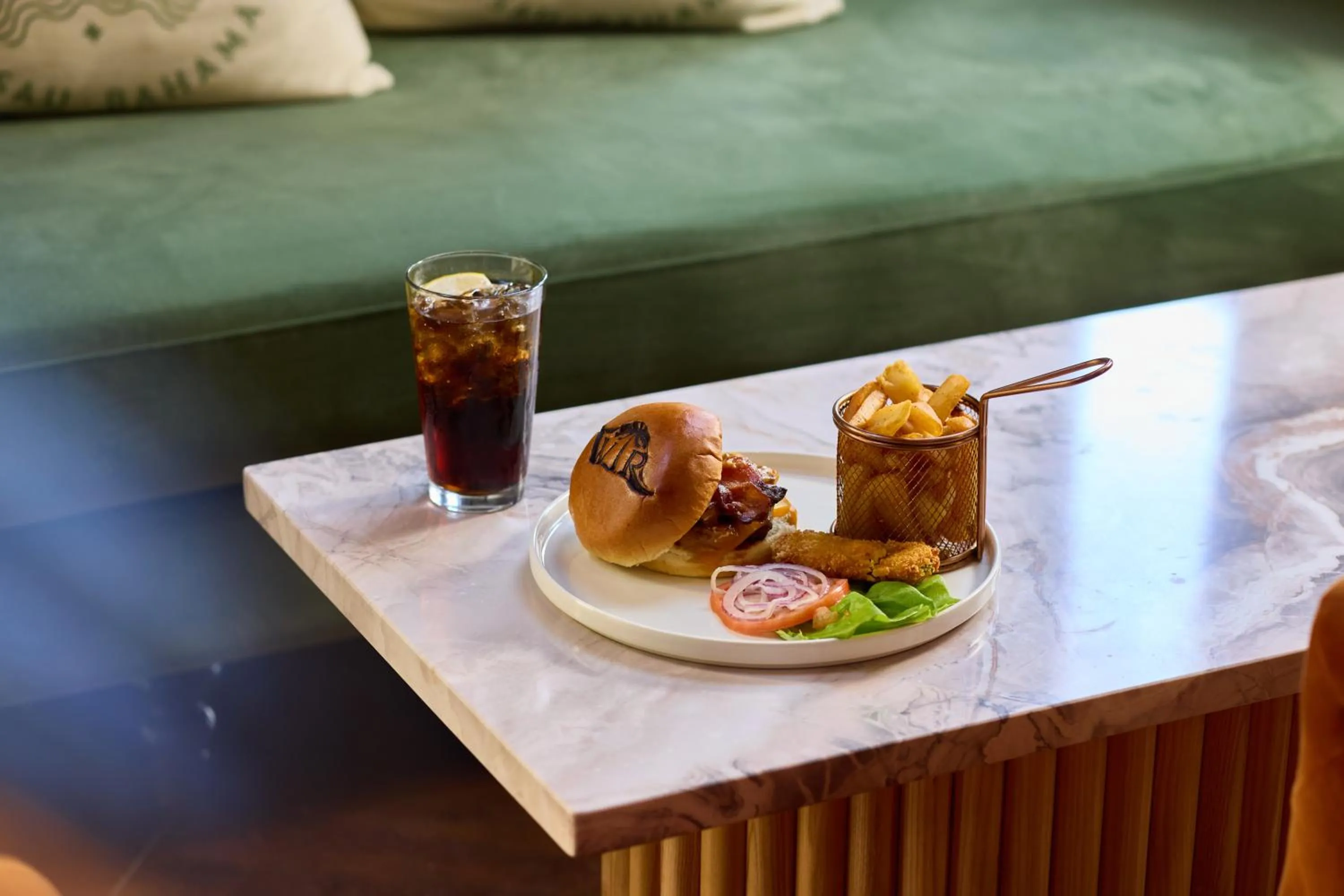 Food close-up in British Colonial Nassau