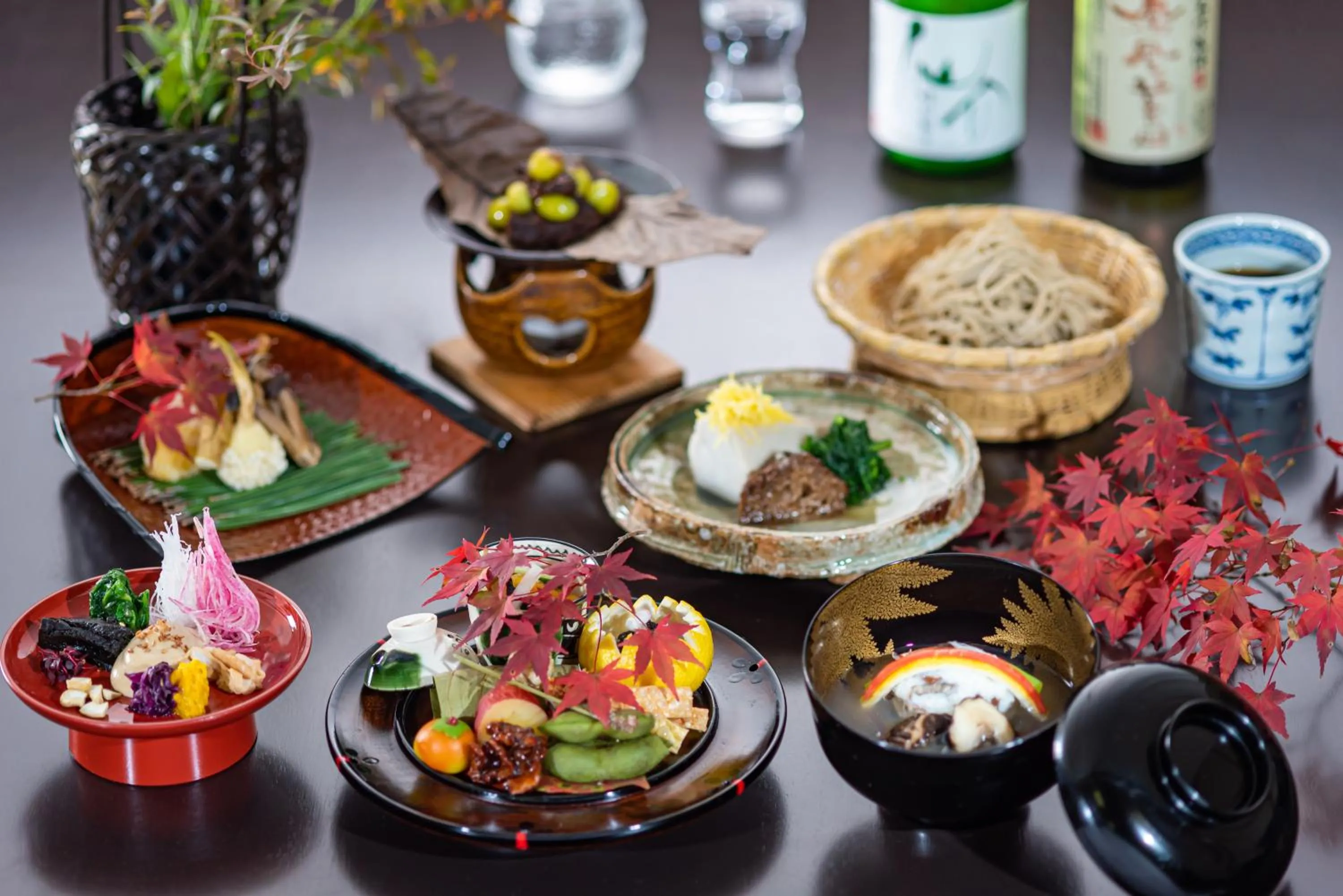 Food and drinks in Motoyu Kosenkaku