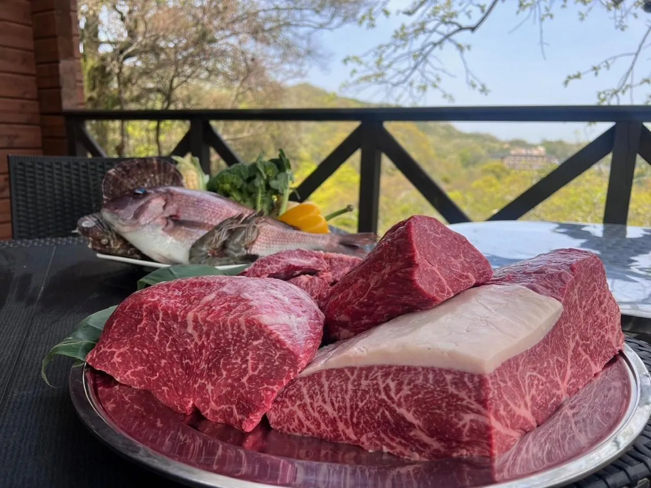 Food and drinks in Motoyu Kosenkaku