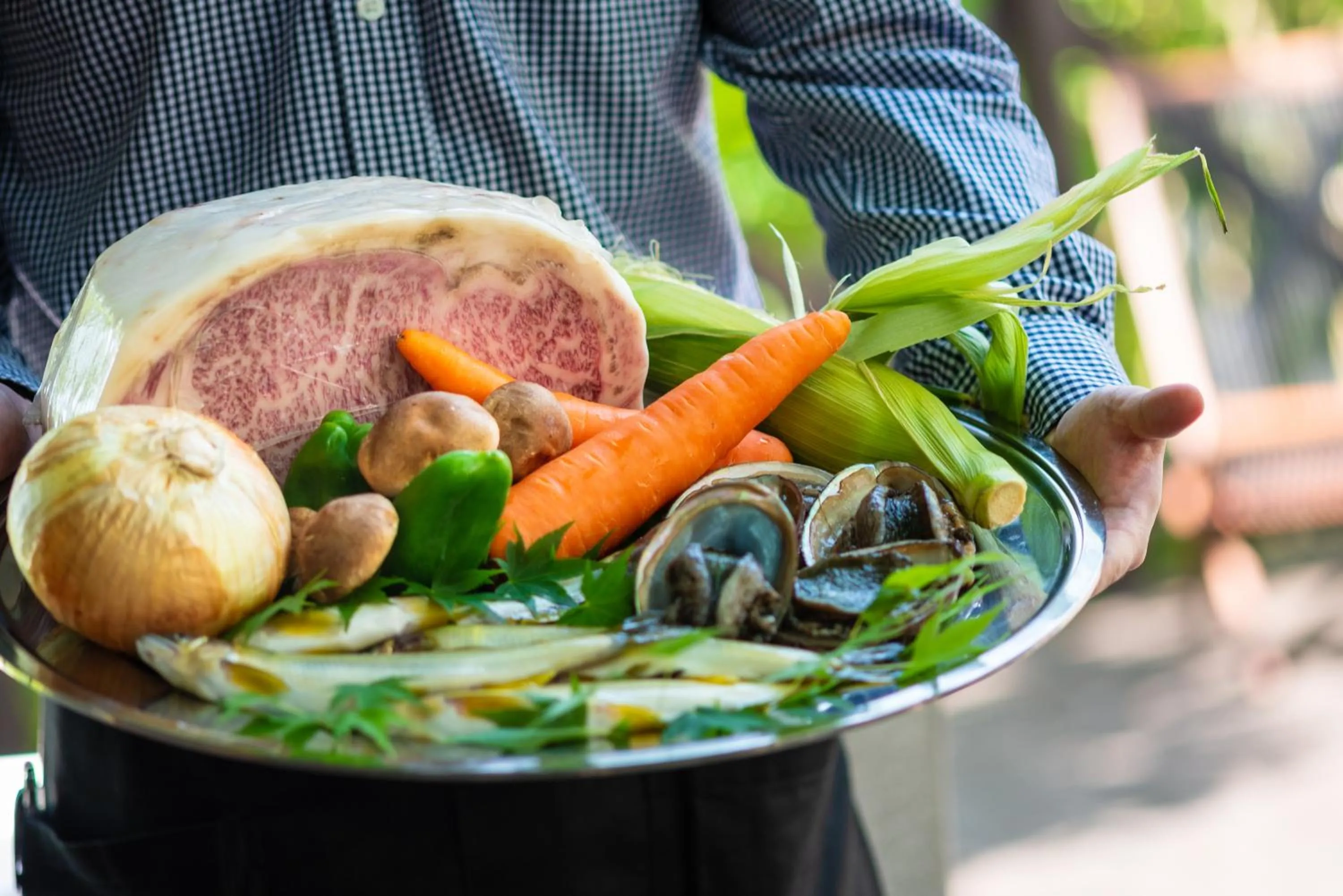 Food and drinks in Motoyu Kosenkaku