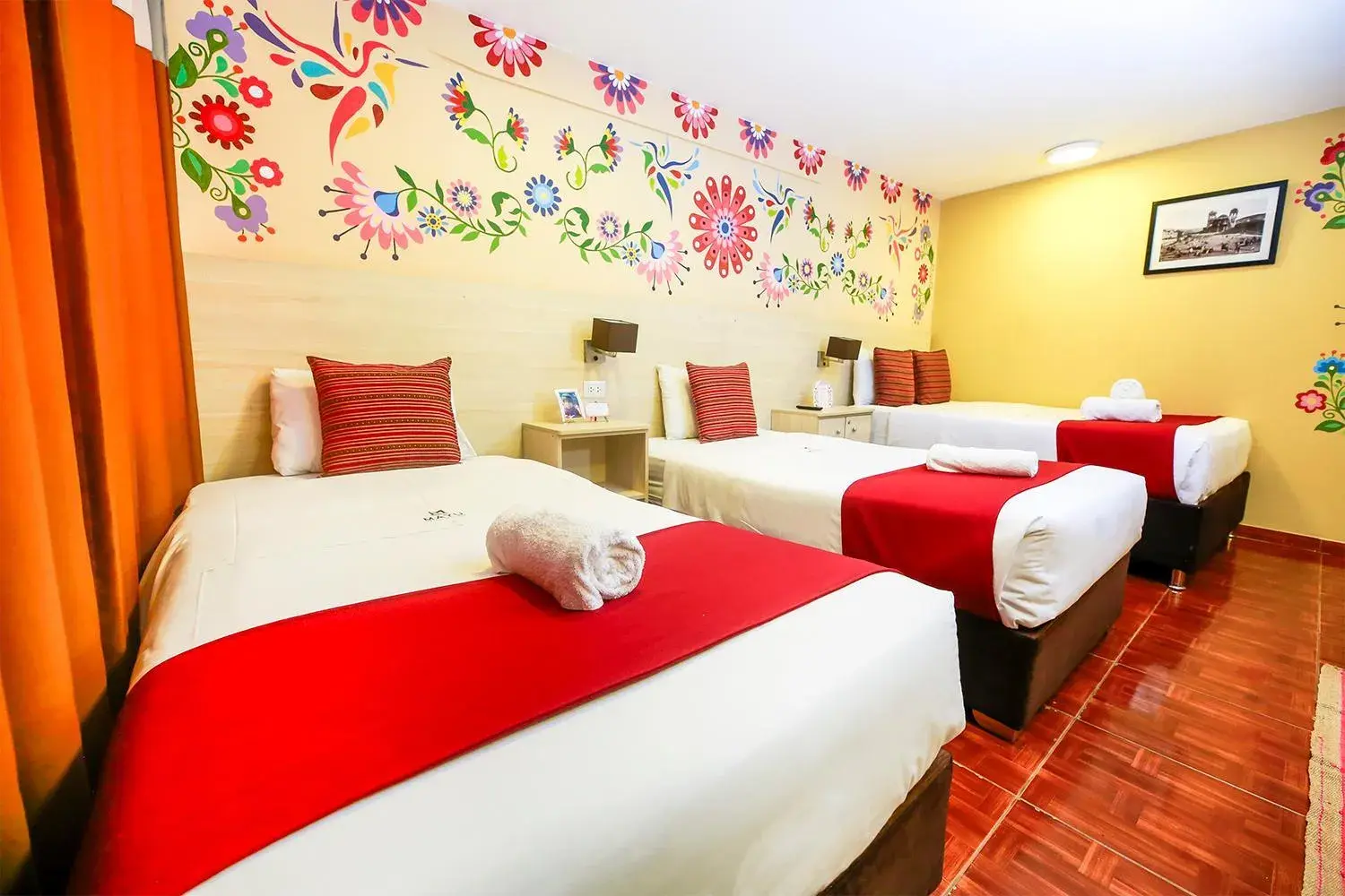 Triple Room with City View in Mayu Boutique Hotel Triple Room with City View in Mayu Boutique Hotel