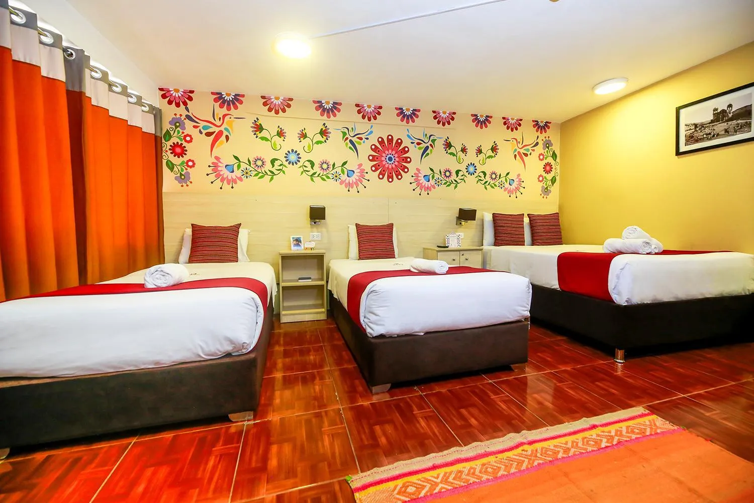 Bed in Mayu Boutique Hotel