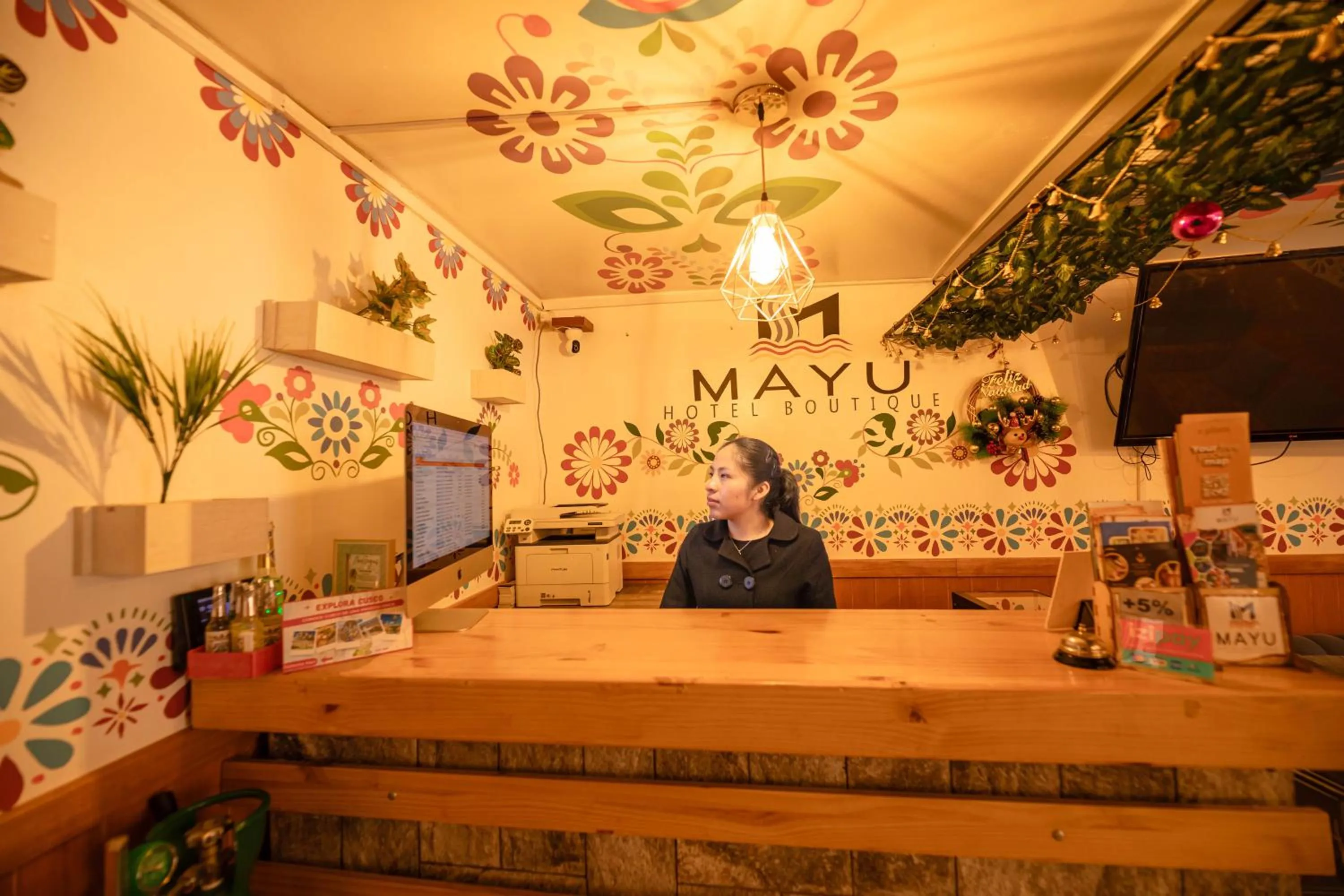 Lobby or reception in Mayu Boutique Hotel