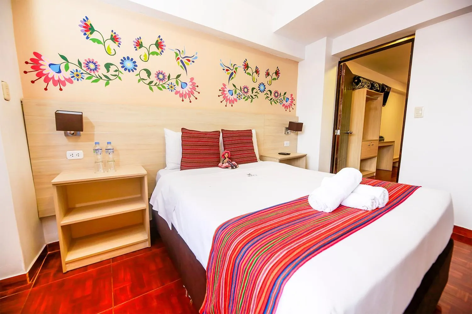 Bed in Mayu Boutique Hotel