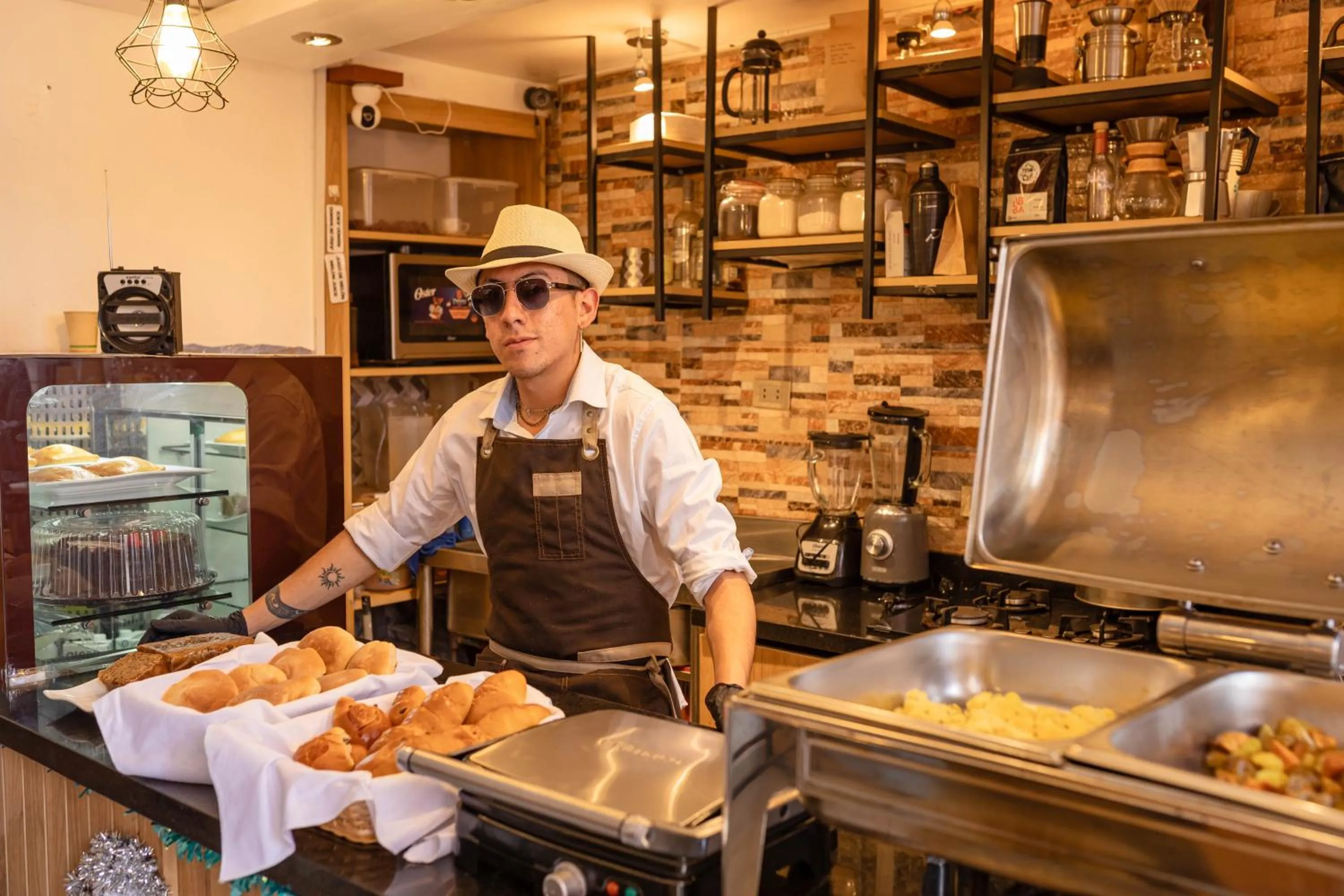 Food and drinks in Mayu Boutique Hotel