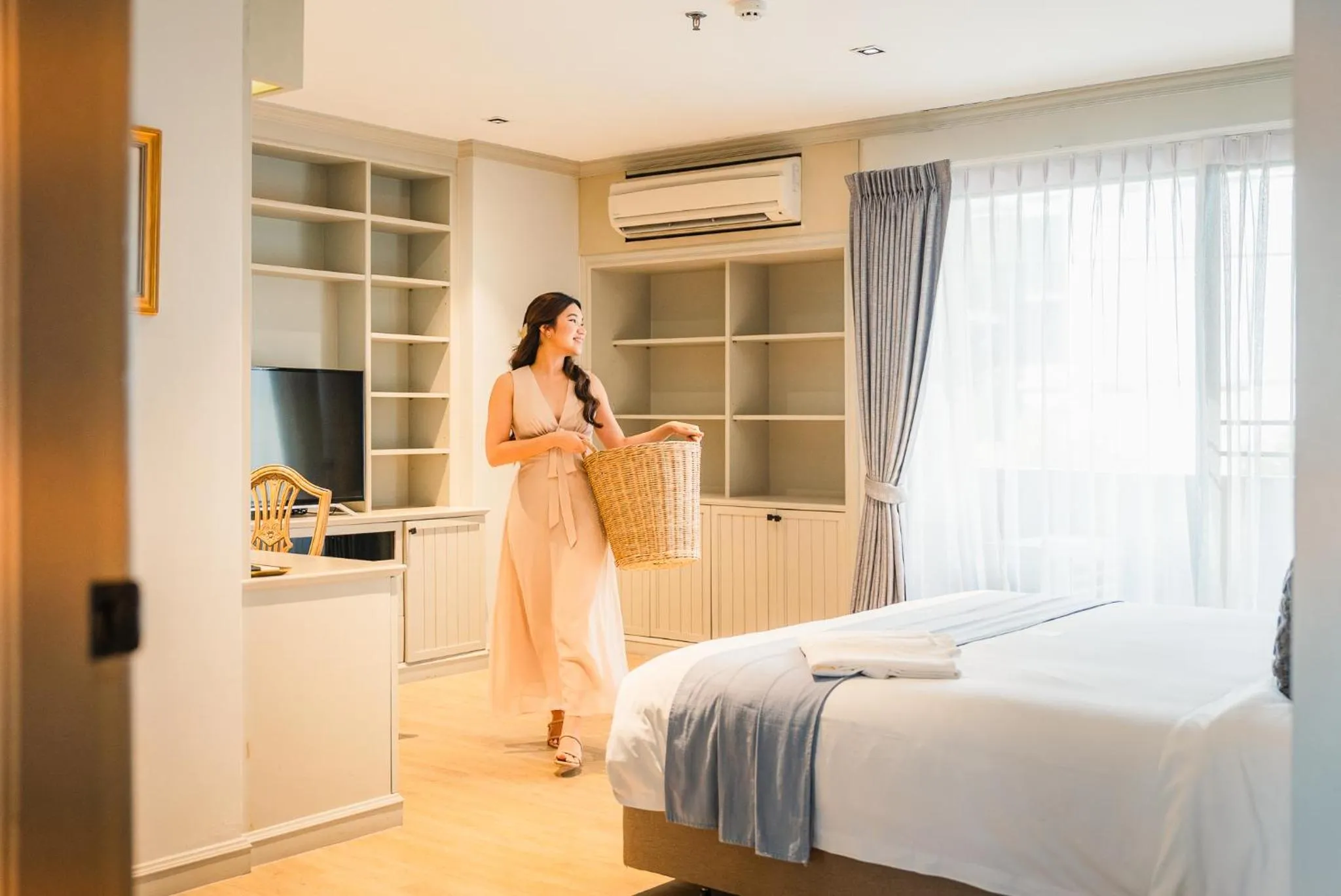 Bedroom, Bed in THEA Private Suites by TH District