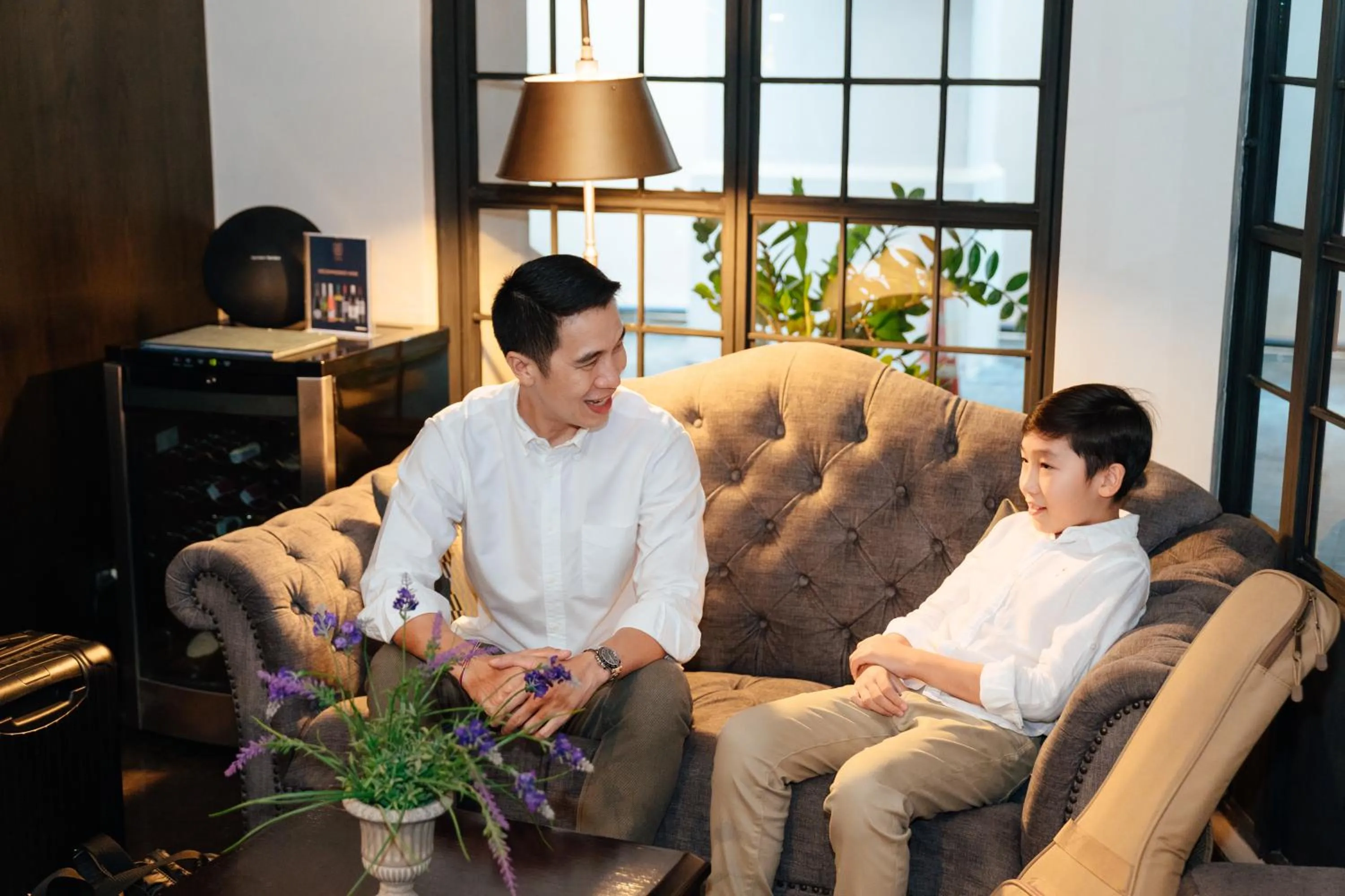 Lobby or reception in THEA Private Suites by TH District