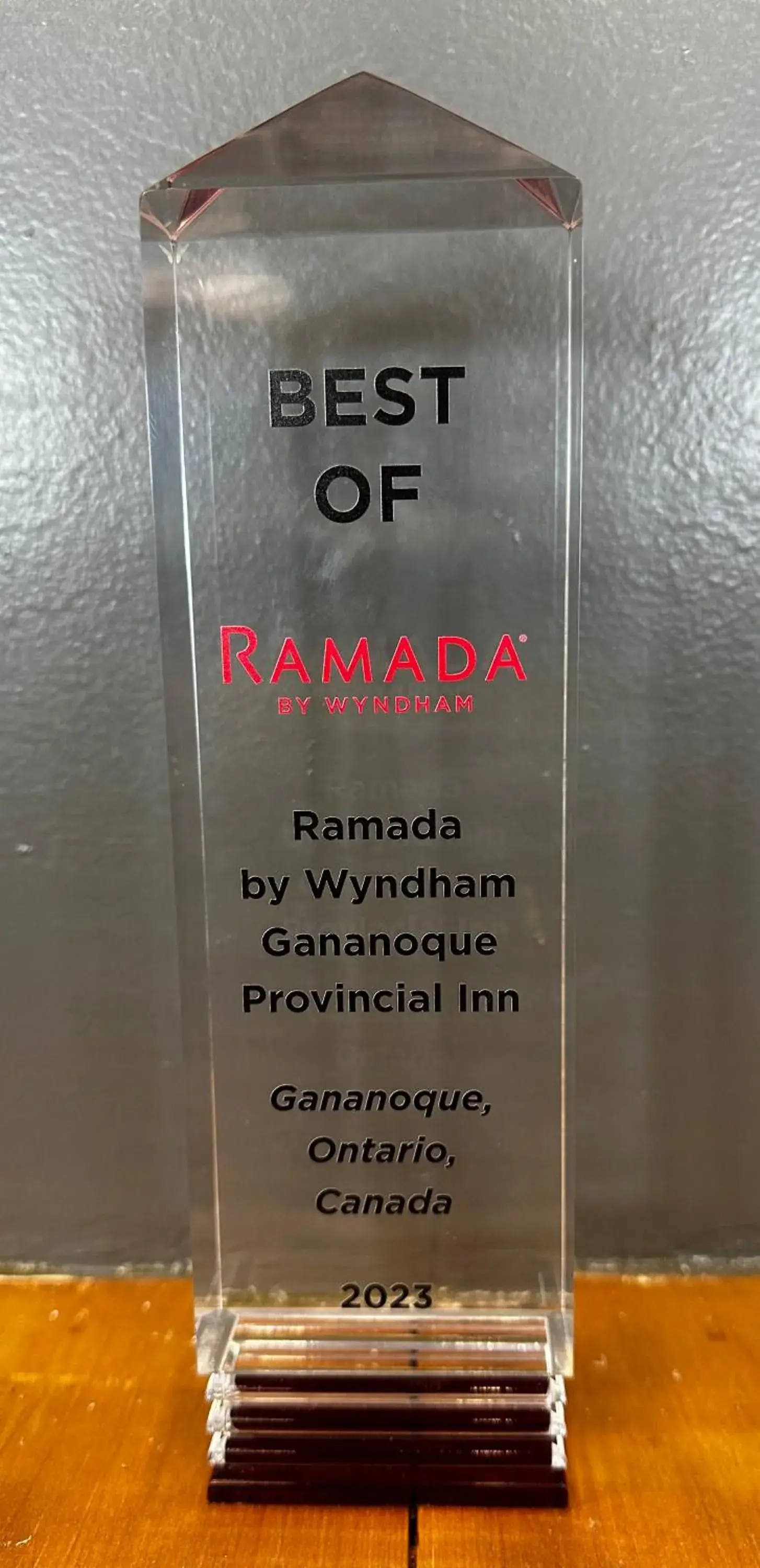 Lobby or reception in Ramada by Wyndham 1000 Islands Gananoque Lobby or reception in Ramada by Wyndham 1000 Islands Gananoque