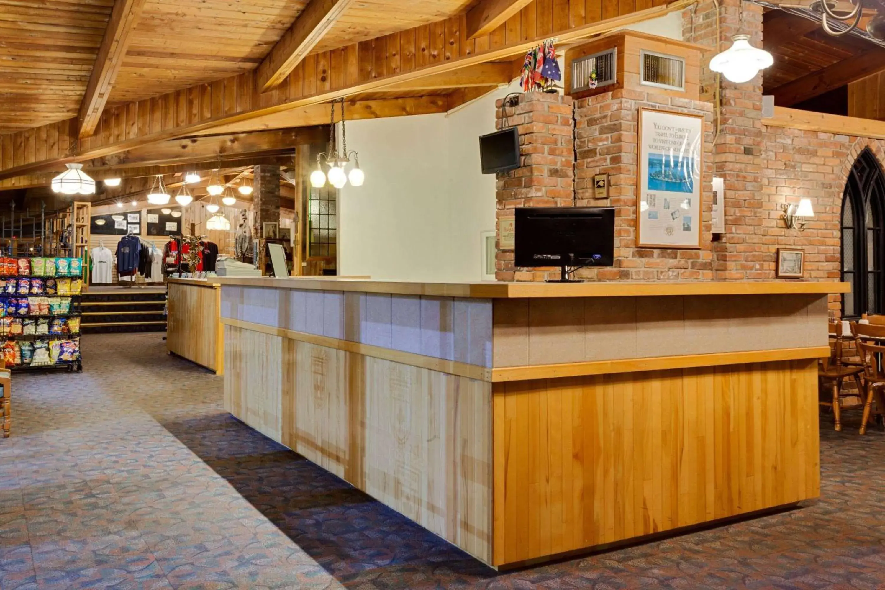 Lobby or reception in Ramada by Wyndham 1000 Islands Gananoque Lobby or reception in Ramada by Wyndham 1000 Islands Gananoque
