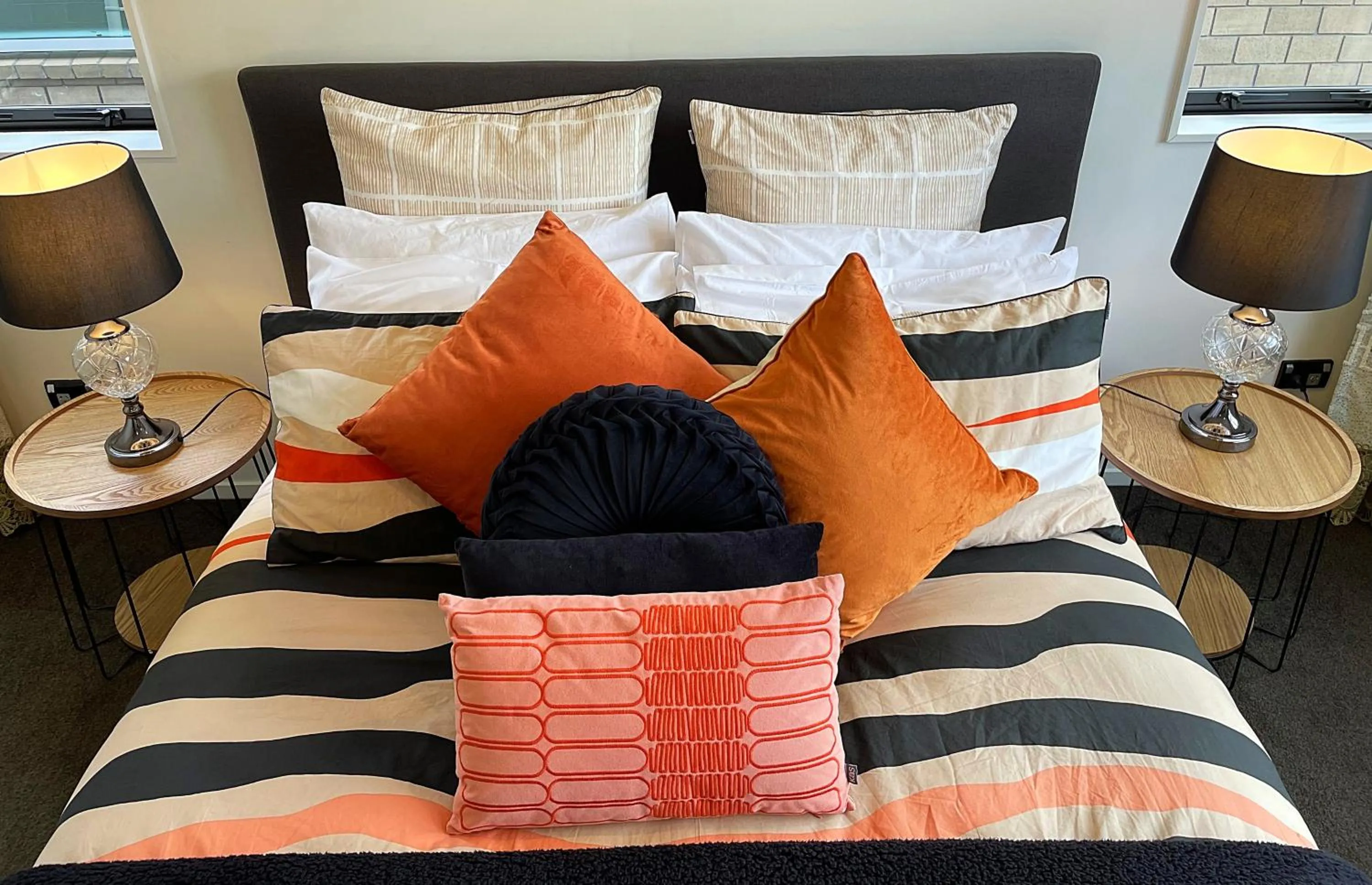 Bed in Flat Bush Holiday Accommodation