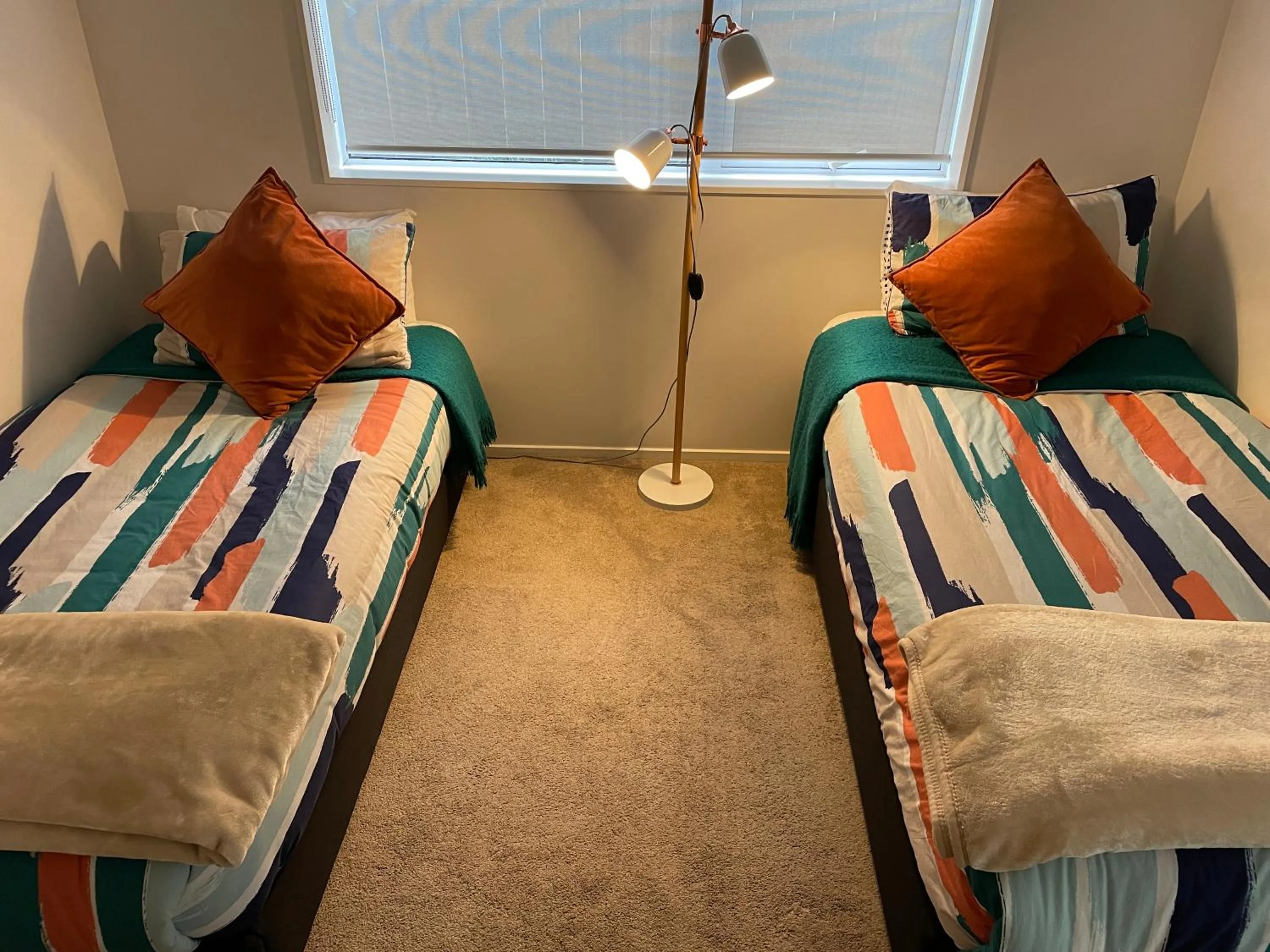 Bed in Flat Bush Holiday Accommodation