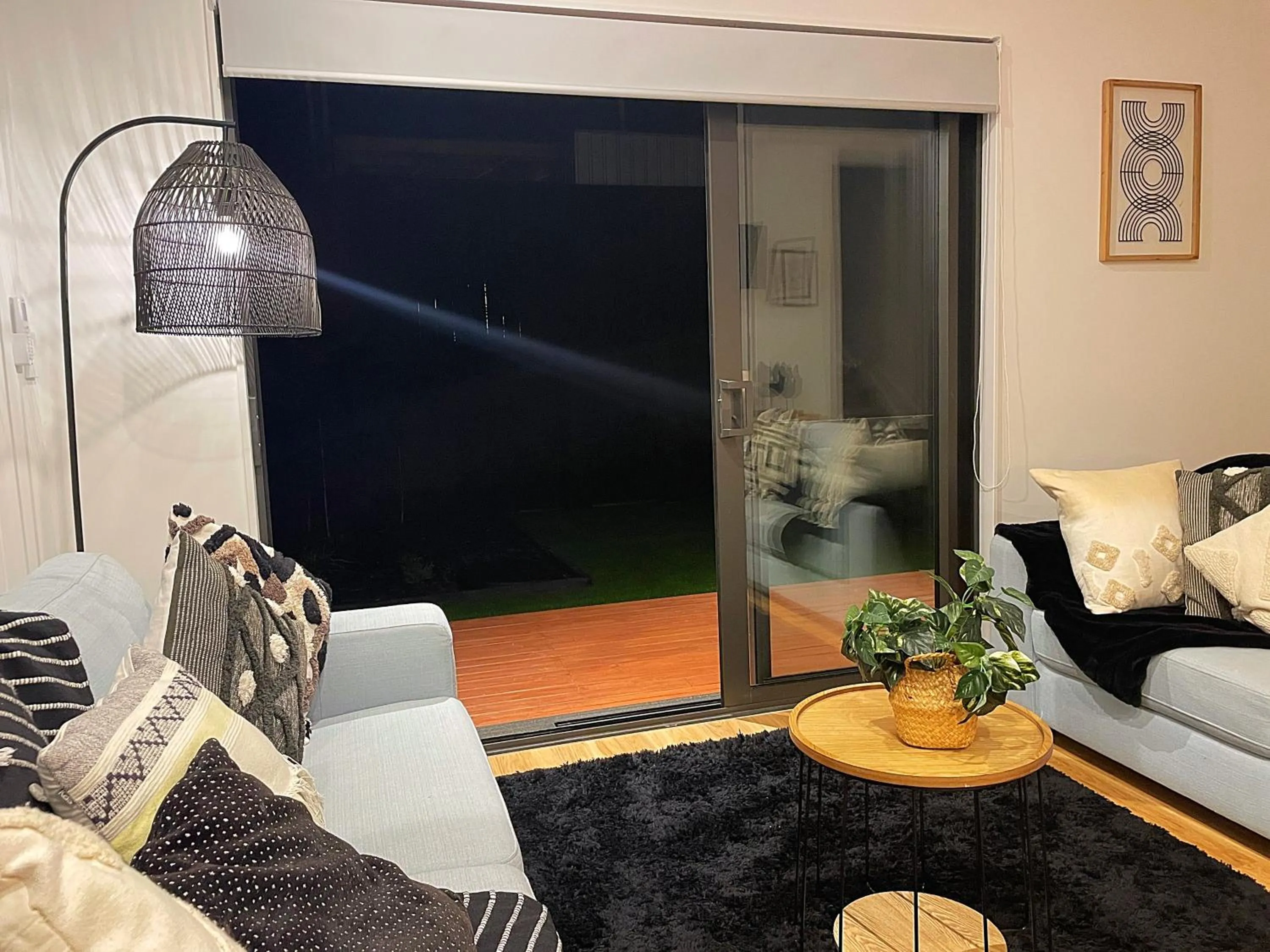 Living room in Flat Bush Holiday Accommodation