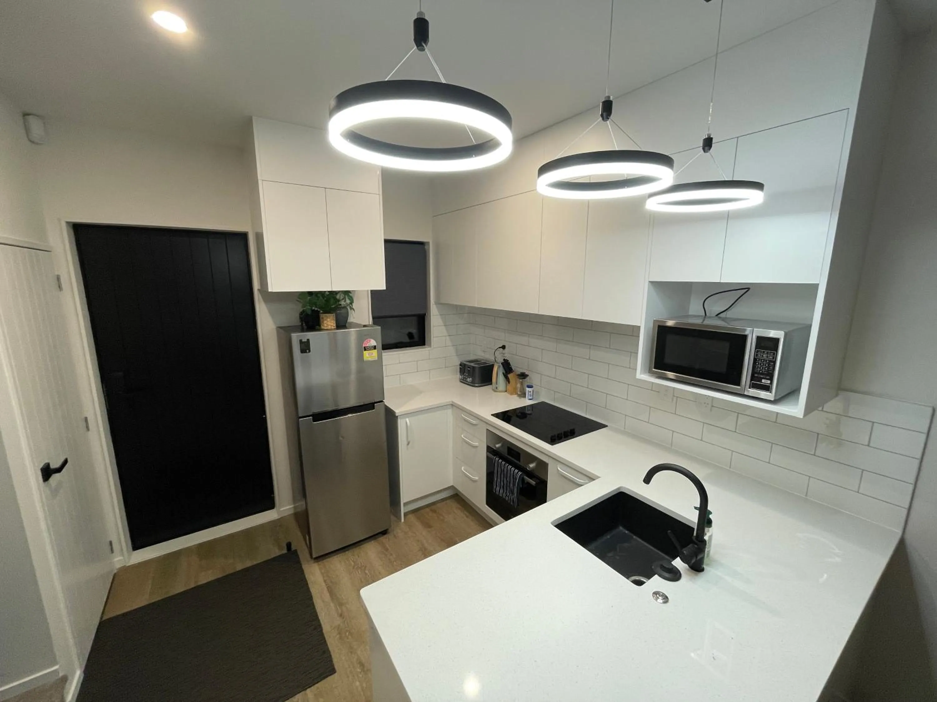 Kitchen or kitchenette in Flat Bush Holiday Accommodation