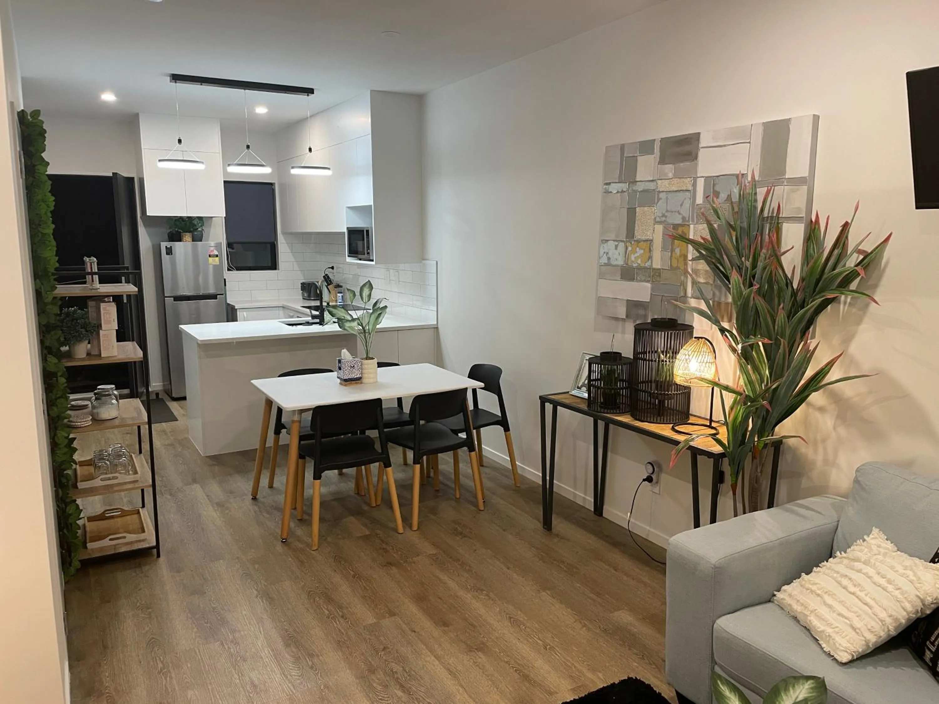 Kitchen or kitchenette in Flat Bush Holiday Accommodation